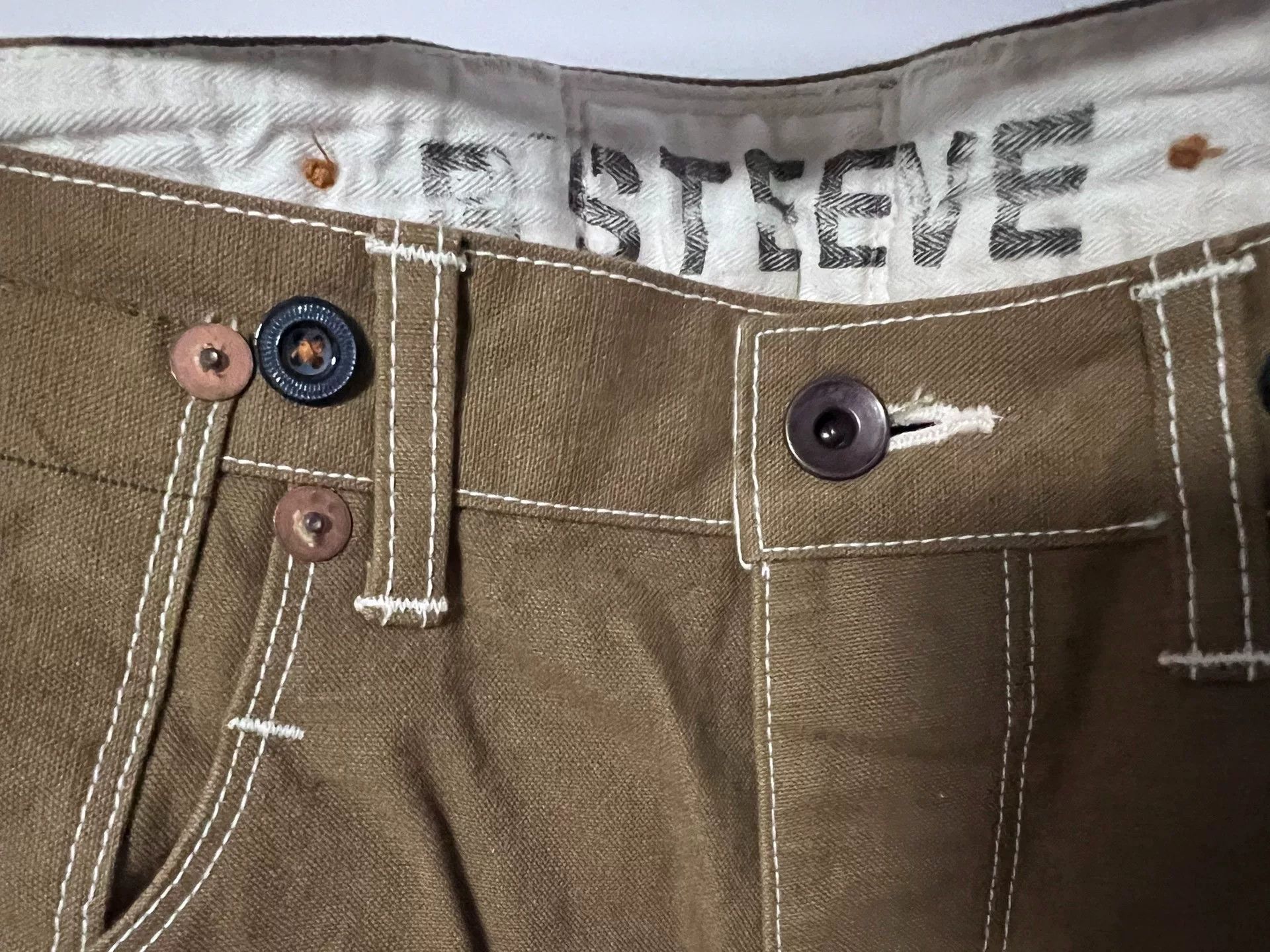 Gypsy Gypsy Sons Khaki Jeans Size US 31 - 4 Thumbnail