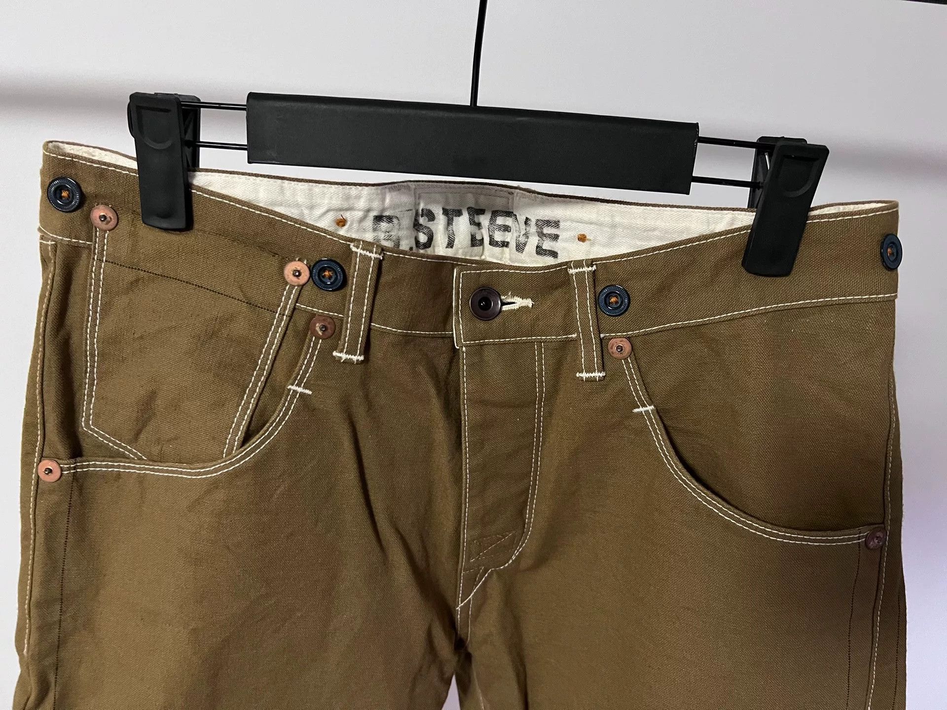 Gypsy Gypsy Sons Khaki Jeans Size US 31 - 3 Thumbnail