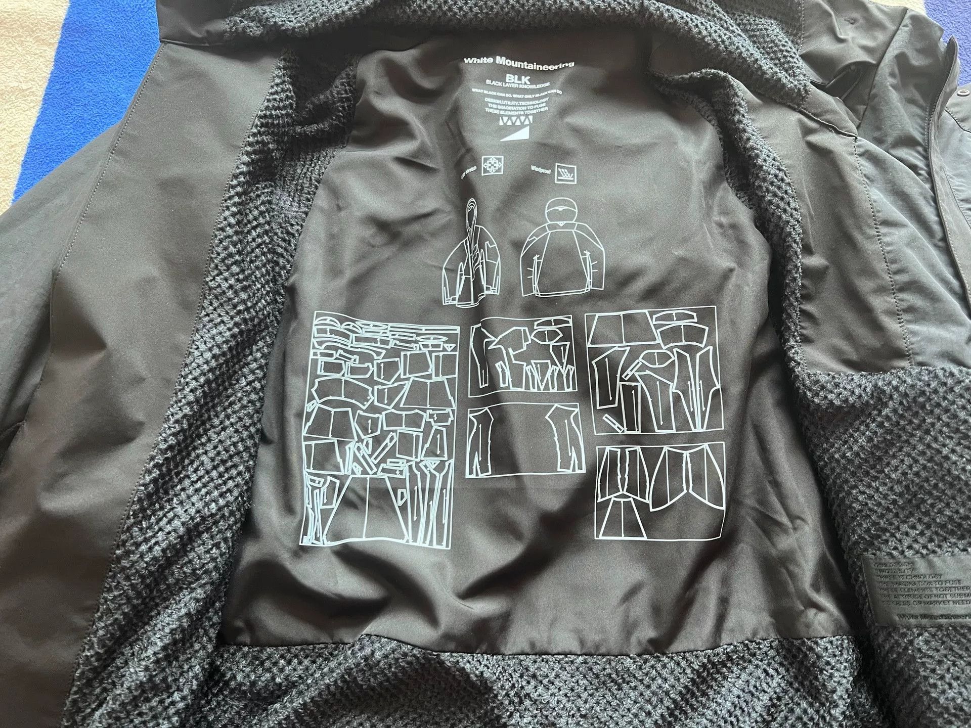 White Mountaineering White Mountaineering BLK Series Jacket Size US S / EU 44-46 / 1 - 6 Thumbnail