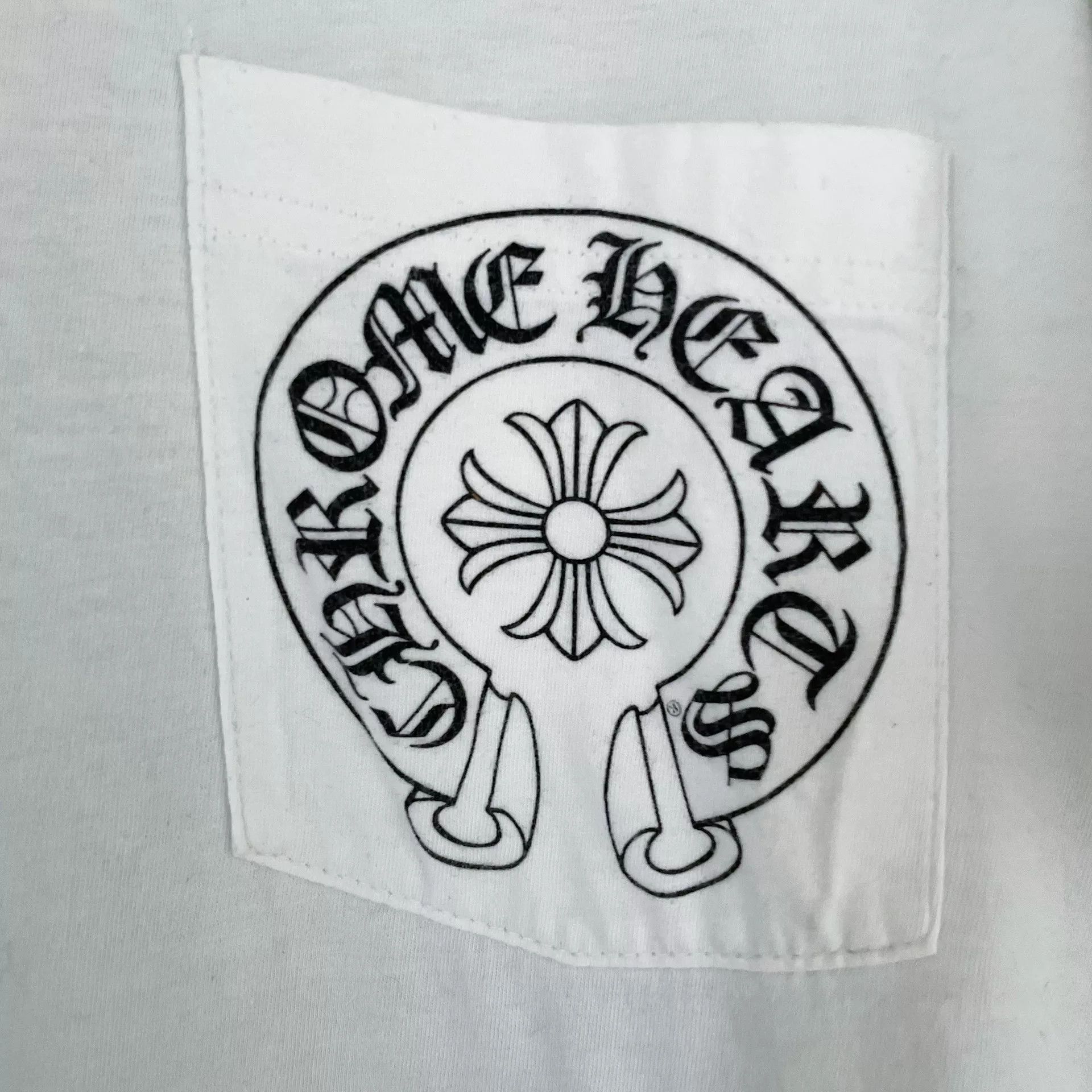 Chrome Hearts Chrome Hearts White Short Sleeve Tee Size US M / EU 48-50 / 2 - 3 Thumbnail