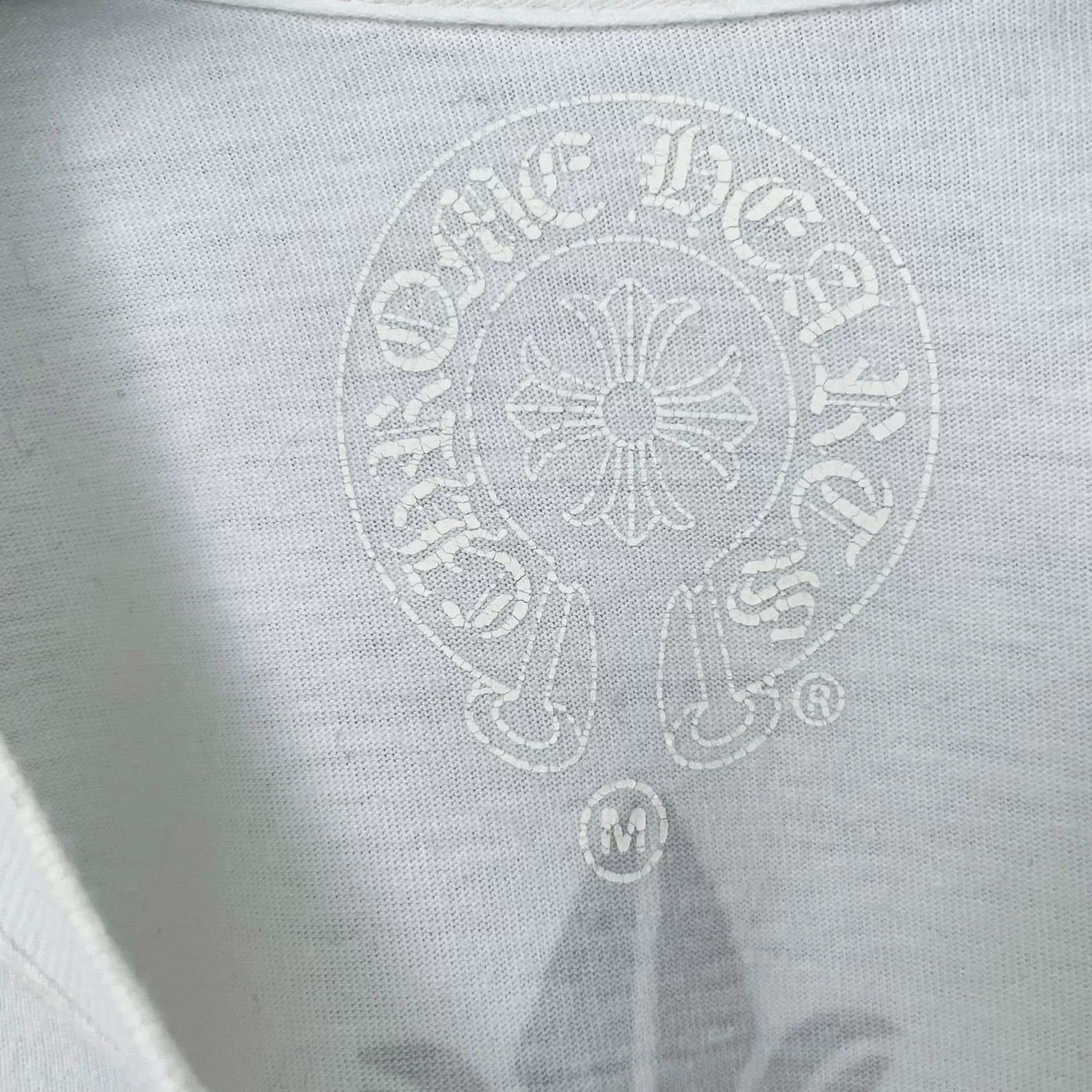 Chrome Hearts Chrome Hearts White Short Sleeve Tee Size US M / EU 48-50 / 2 - 6 Thumbnail