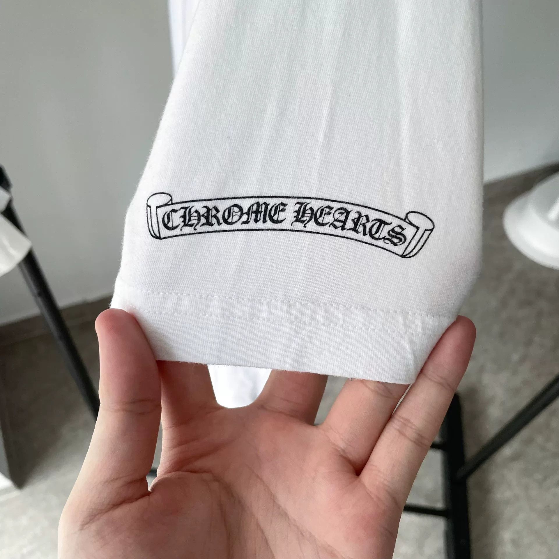 Chrome Hearts Chrome Hearts White Short Sleeve Tee Size US M / EU 48-50 / 2 - 4 Thumbnail