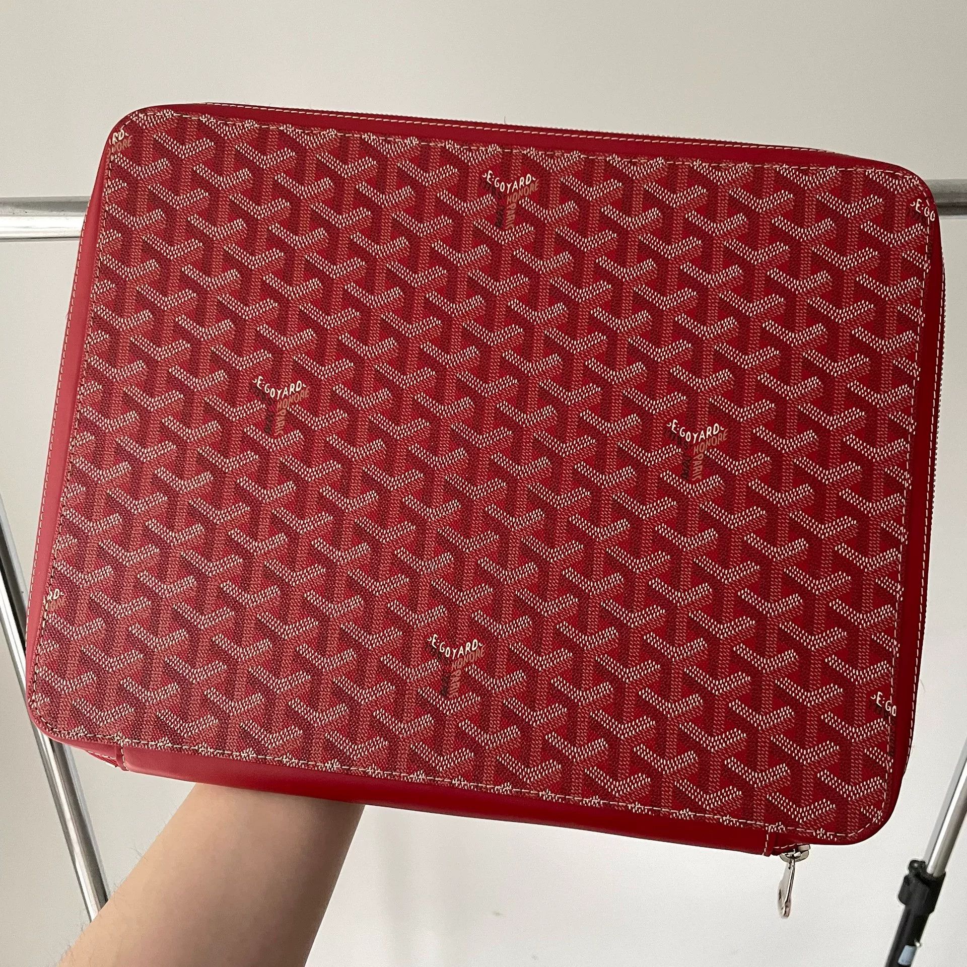 Goyard Goyard Red Laptop Briefcase Size ONE SIZE - 2 Thumbnail