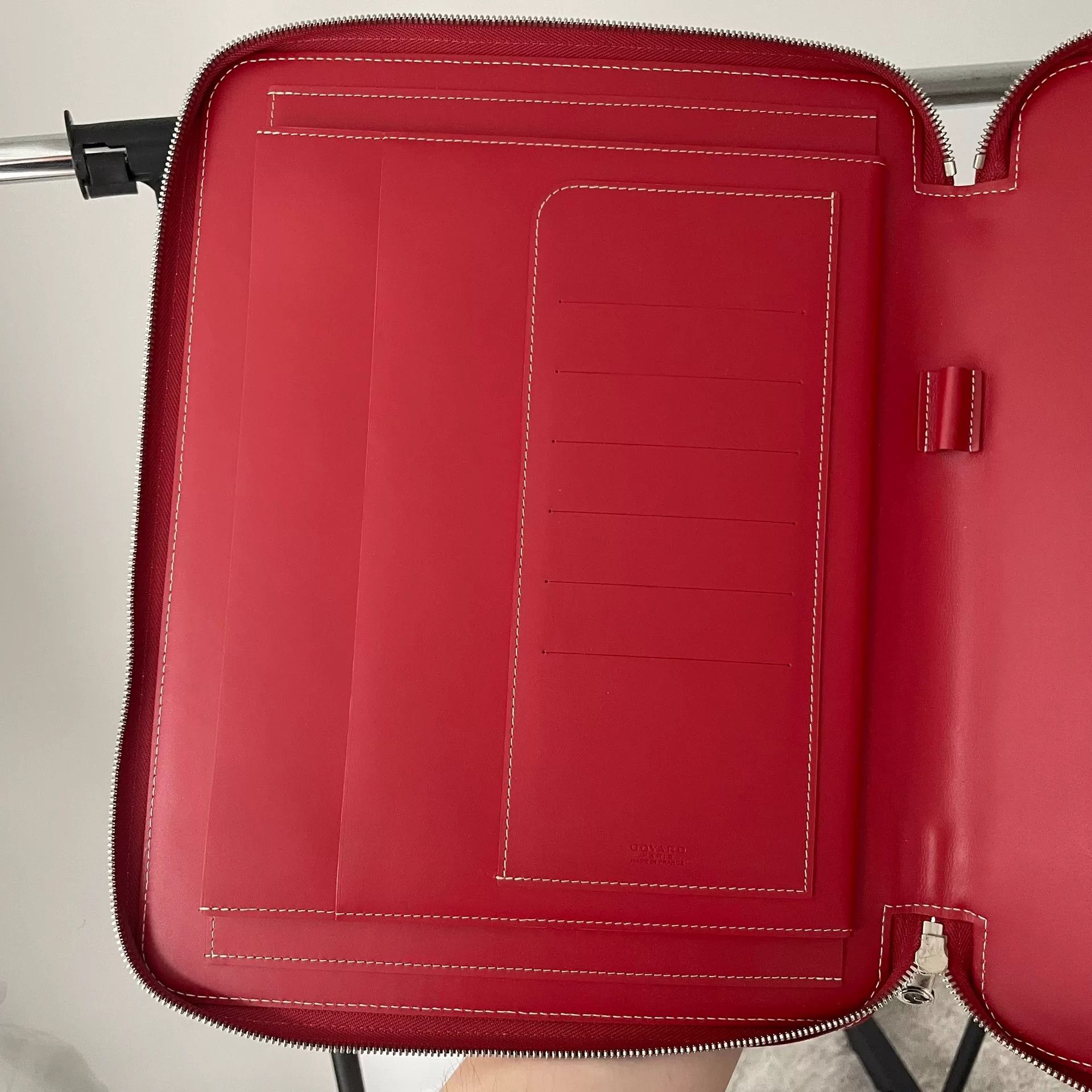 Goyard Goyard Red Laptop Briefcase Size ONE SIZE - 6 Thumbnail