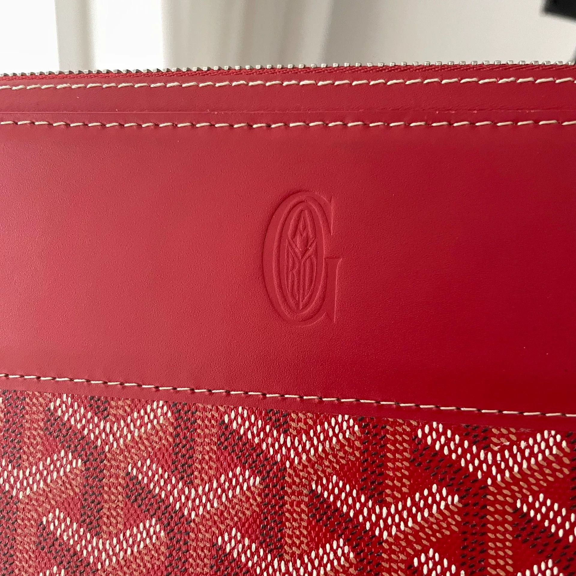 Goyard Goyard Red Laptop Briefcase Size ONE SIZE - 5 Thumbnail