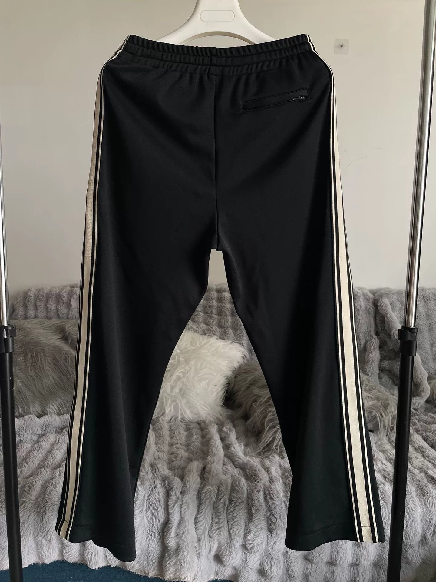 Celine Celine Striped Logo Casual Pants Size 26" / US 2 / IT 38 - 2 Thumbnail