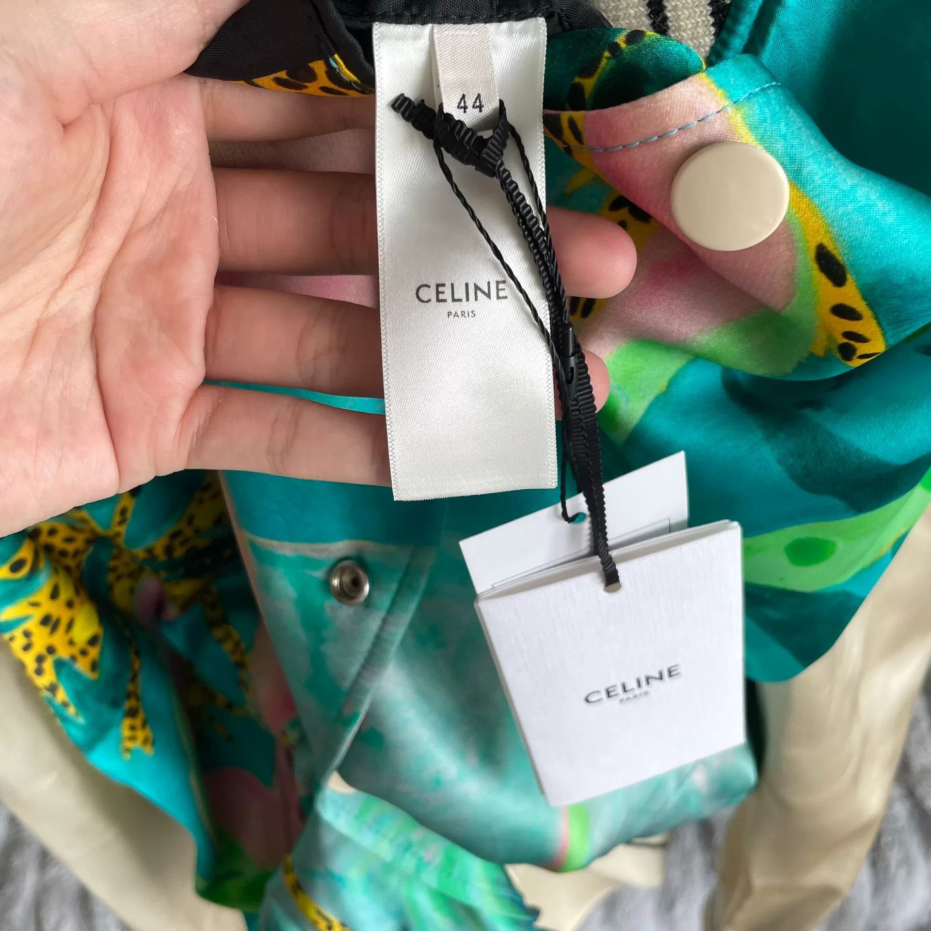 Celine Celine Coconut Tree Jacket Size 44 Size US S / EU 44-46 / 1 - 4 Thumbnail