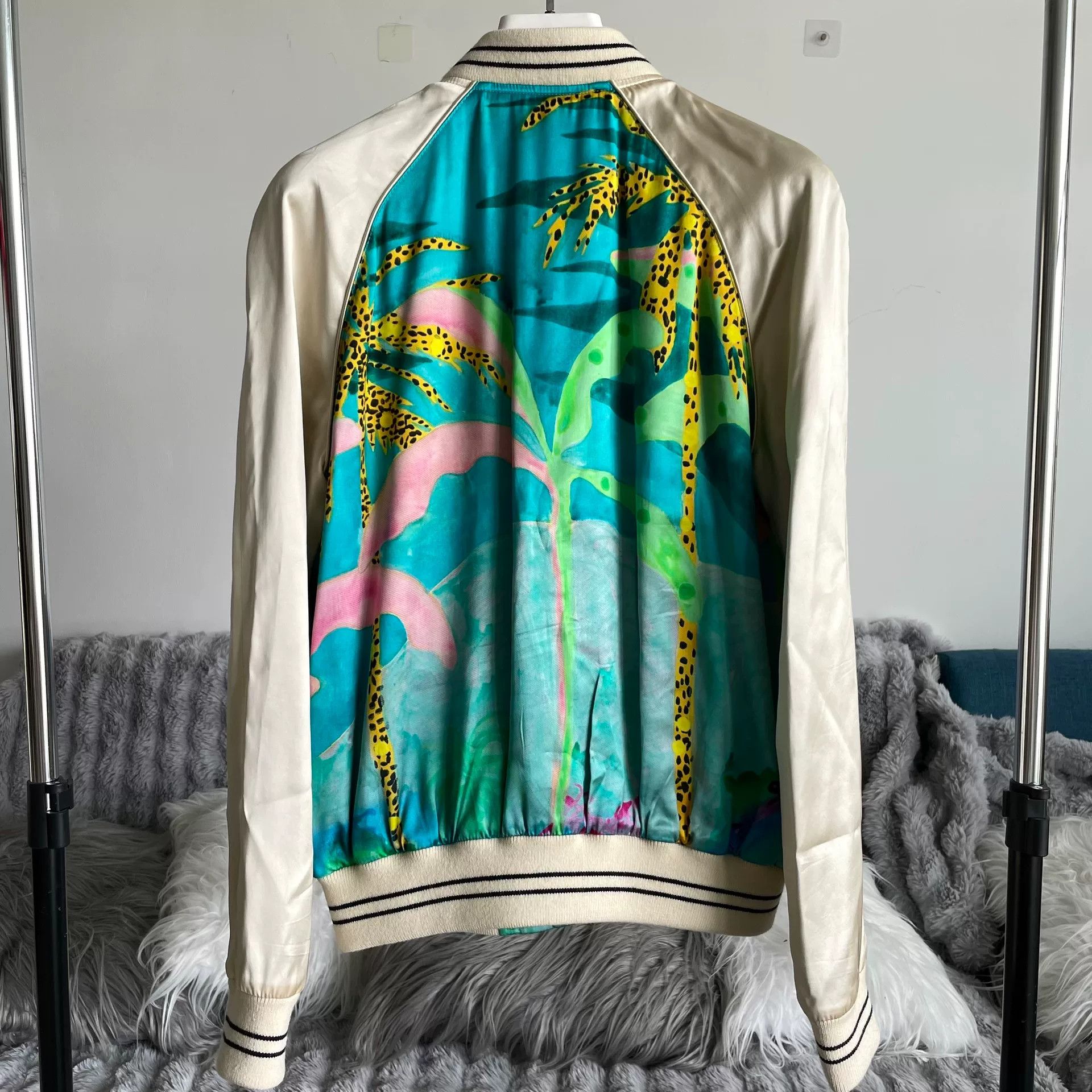 Celine Celine Coconut Tree Jacket Size 44 Size US S / EU 44-46 / 1 - 2 Thumbnail