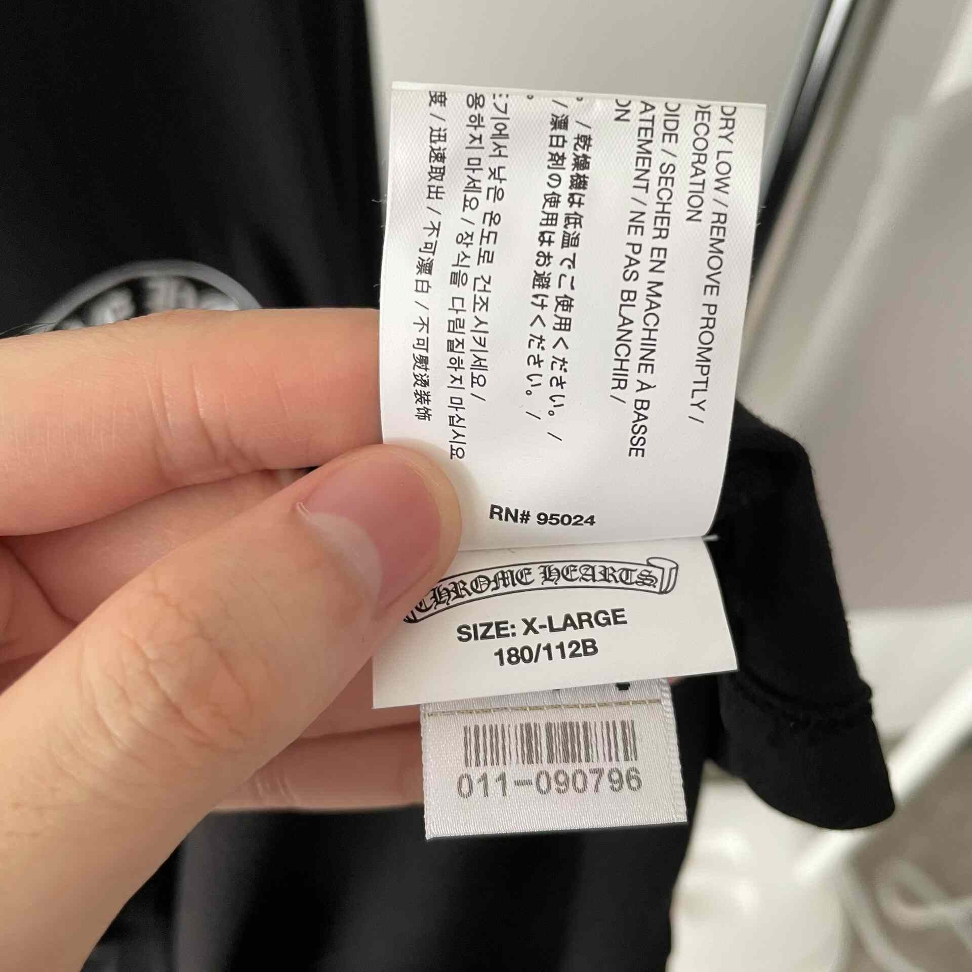 Chrome Hearts Chrome Hearts Mattyboy Horseshoe Cross Longsleeve Size US XL / EU 56 / 4 - 9 Thumbnail