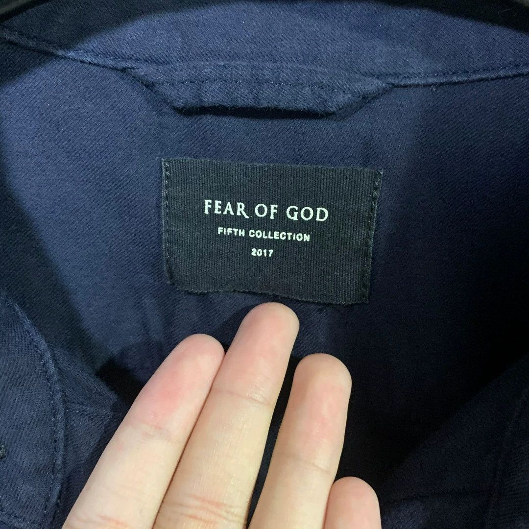 Fear of God Fear of God Season 5 Deep Blue Shirt Size US L / EU 52-54 / 3 - 3 Thumbnail