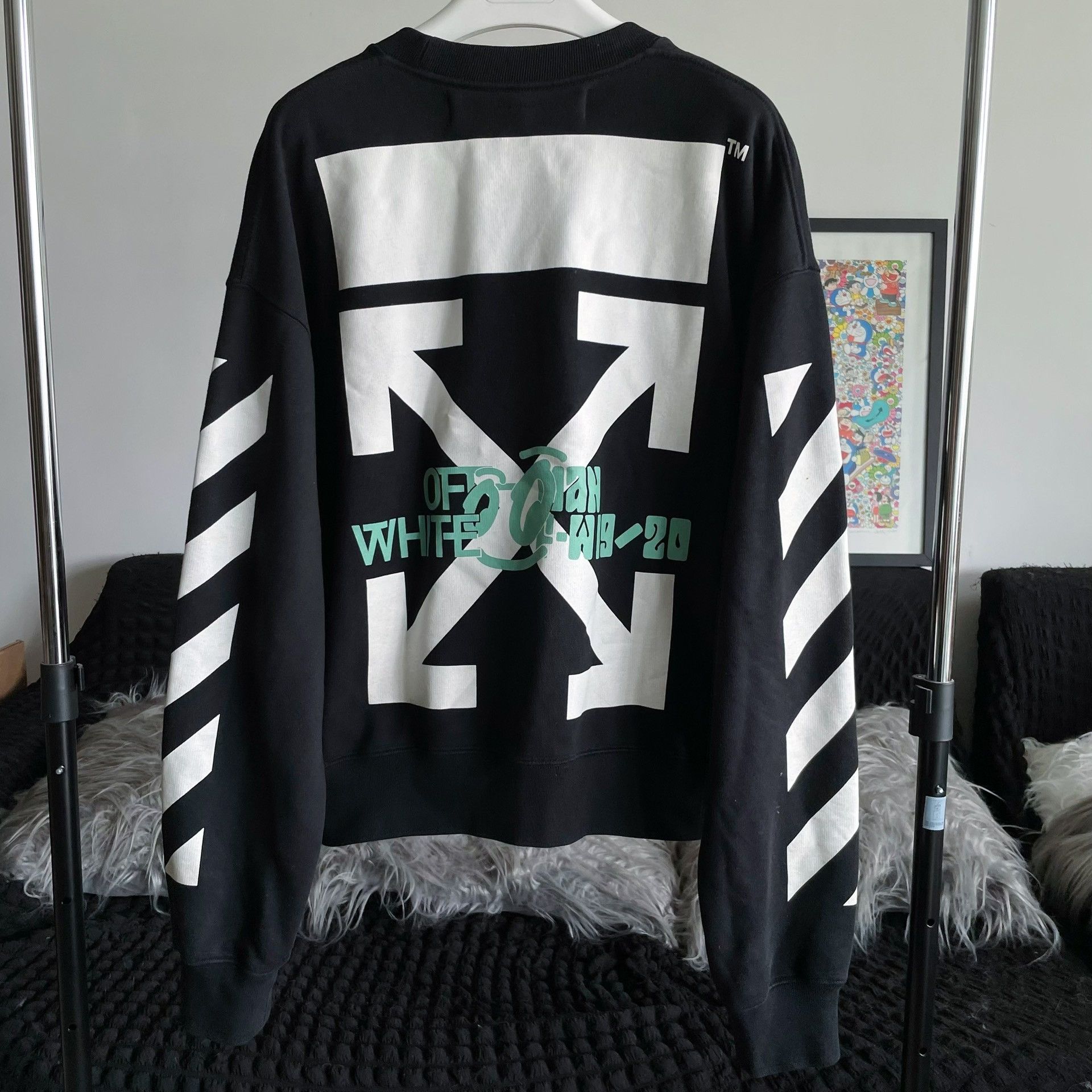 Off-White Off-White Arrow Sweatshirt M Size US M / EU 48-50 / 2 - 2 Thumbnail