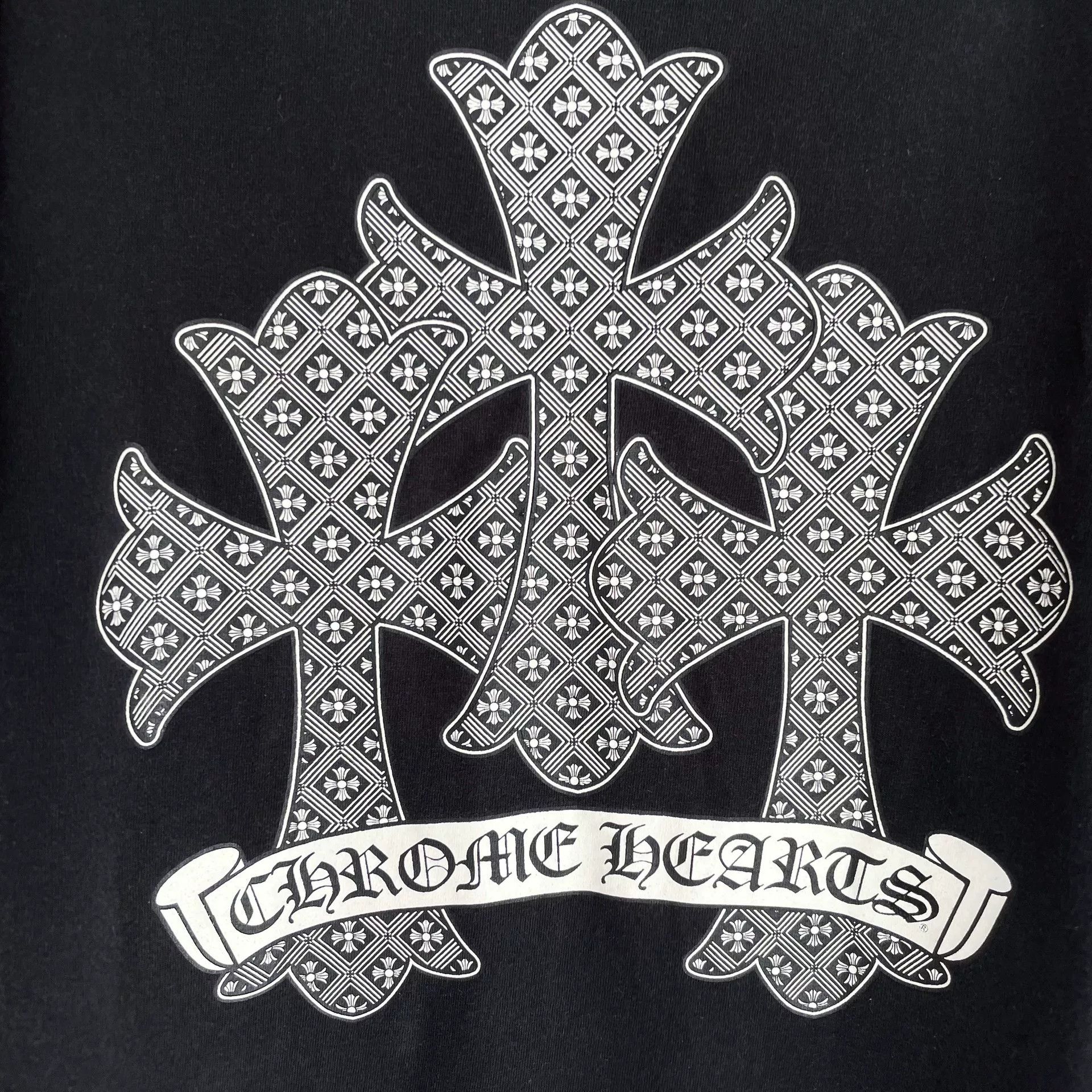 Chrome Hearts Chrome Hearts Cross Print Short Sleeve Size US S / EU 44-46 / 1 - 5 Thumbnail