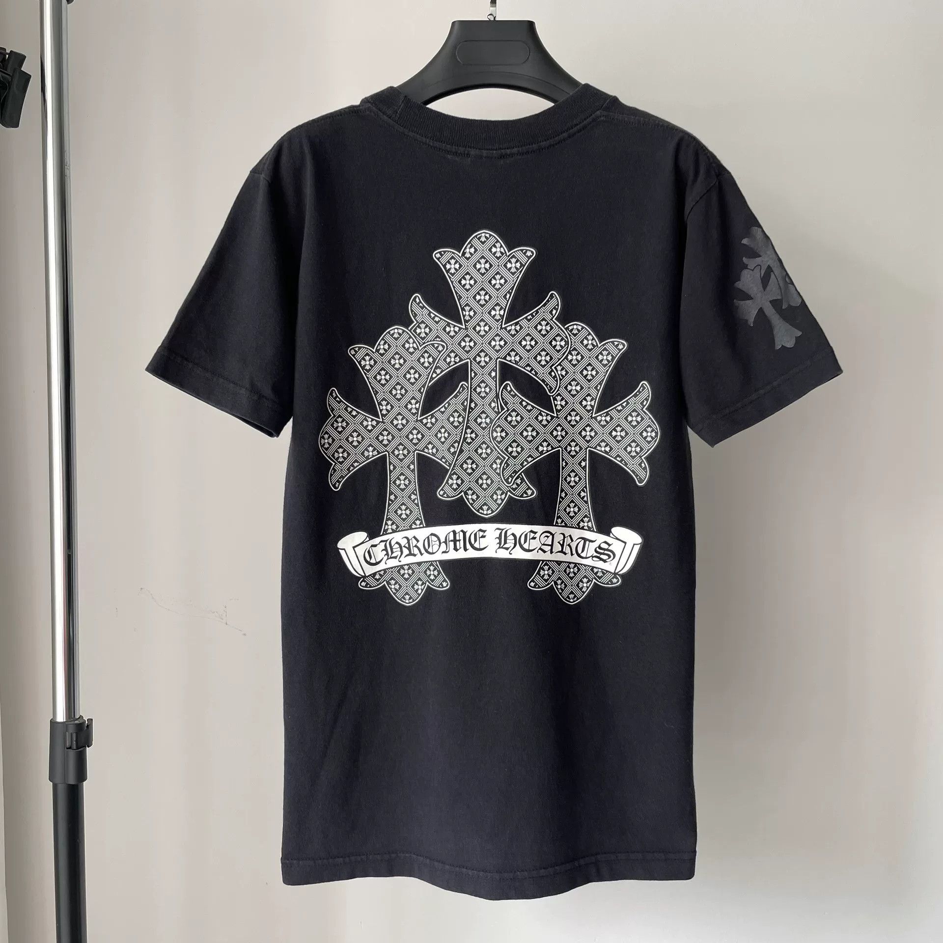 Chrome Hearts Chrome Hearts Cross Print Short Sleeve Size US S / EU 44-46 / 1 - 2 Thumbnail