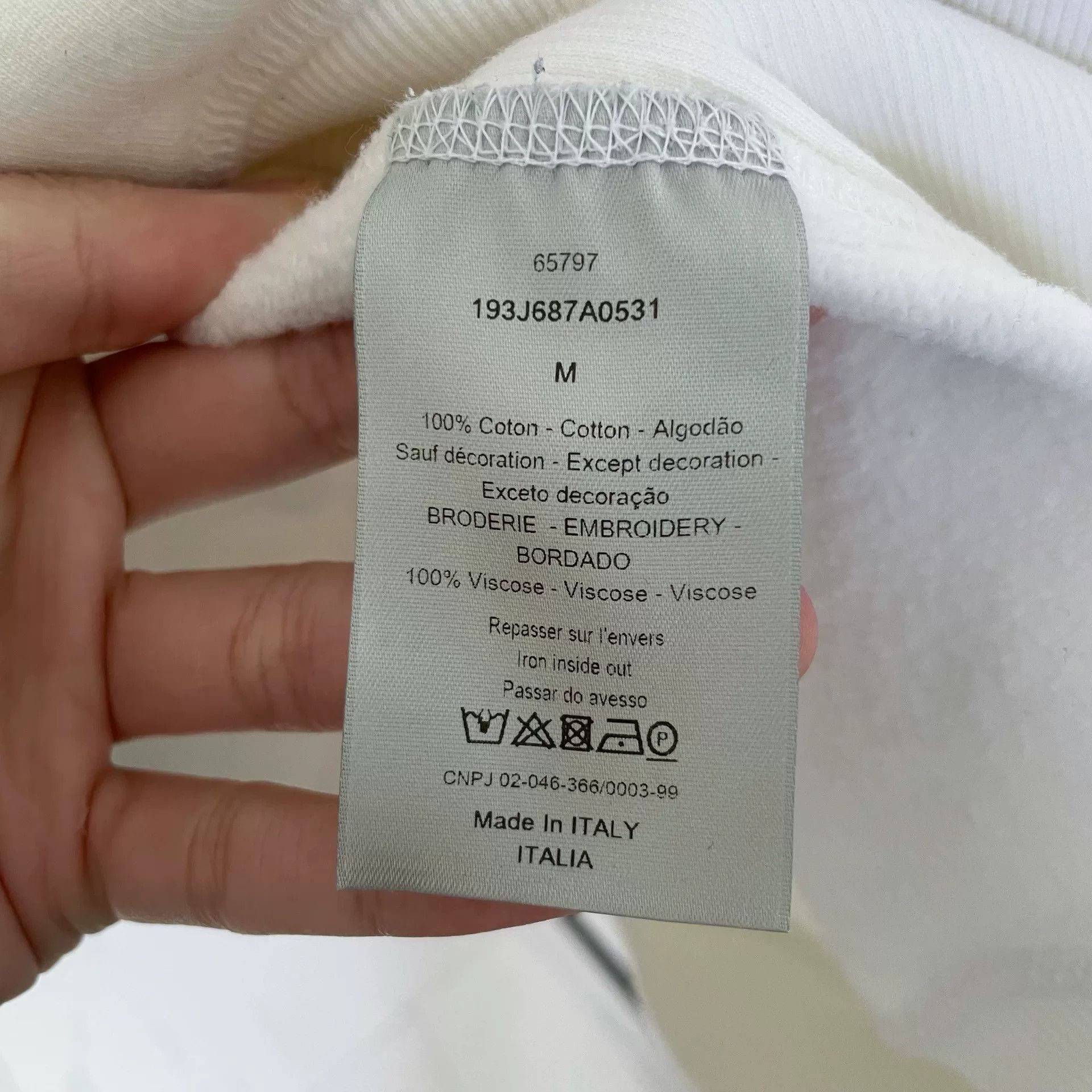Dior Dior x Kenny CD Logo Embroidered Hoodie Size US M / EU 48-50 / 2 - 4 Thumbnail