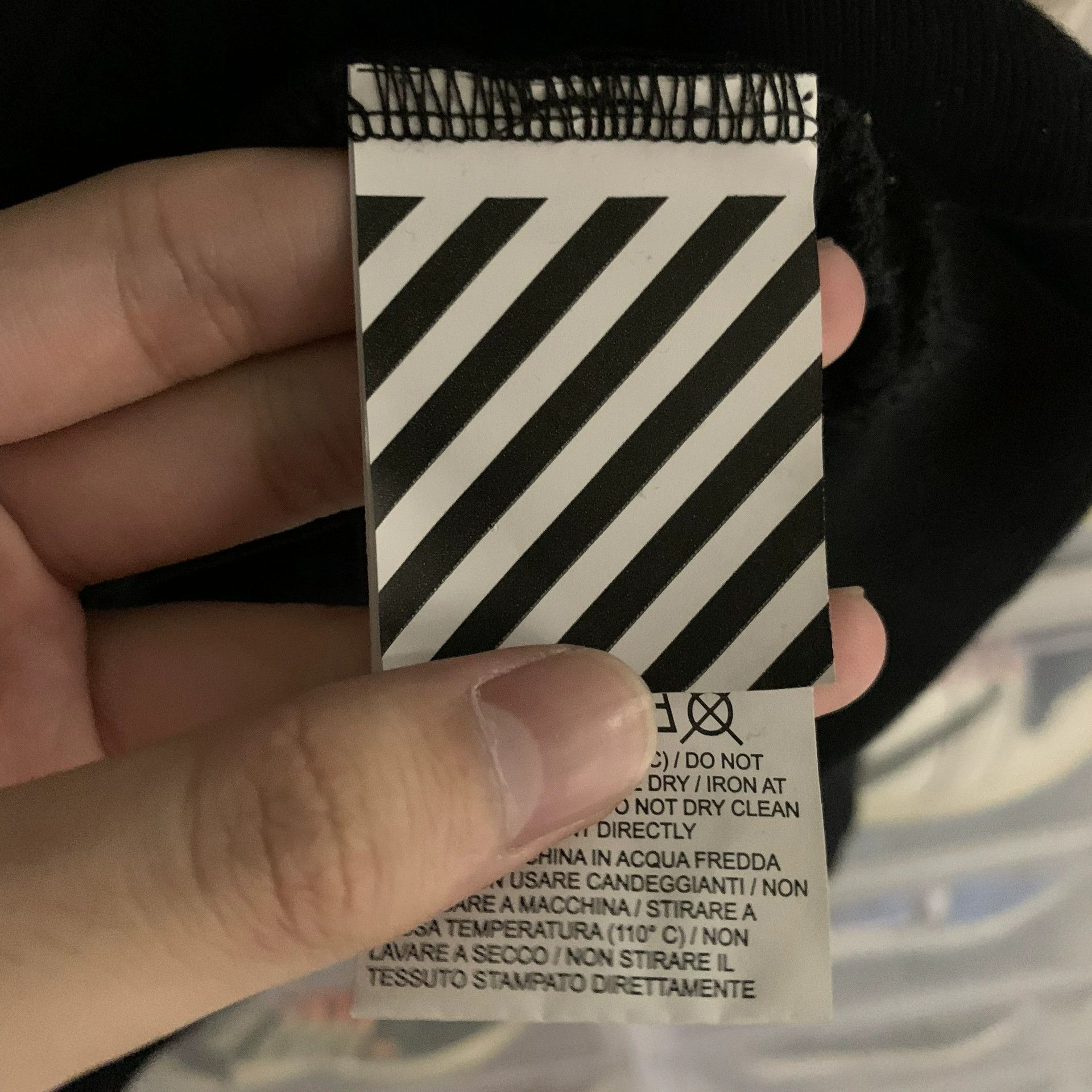 Off-White Off-White Yellow Warning Hoodie Size US XS / EU 42 / 0 - 4 Thumbnail