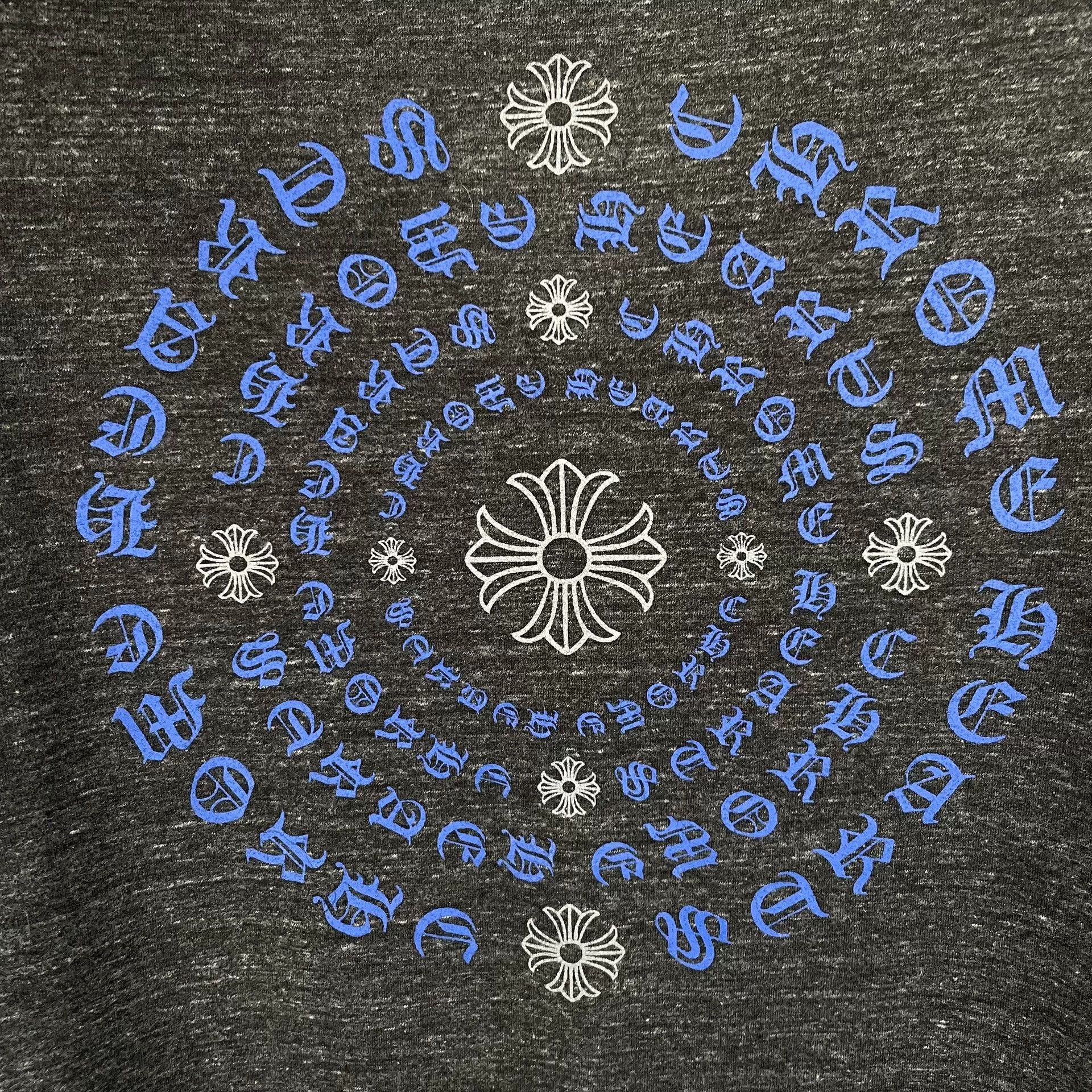 Chrome Hearts Chrome Hearts Gray V-Neck Short Sleeve Size US M / EU 48-50 / 2 - 5 Thumbnail