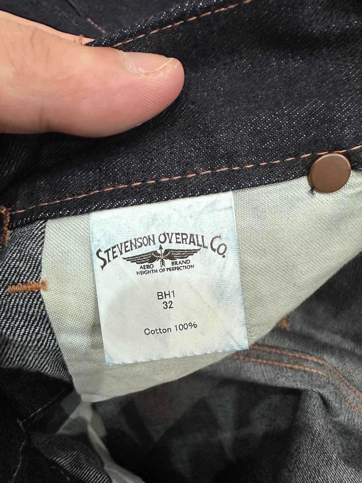 Stevenson Overall Co. Stevenson Overall Japanese-Made Jeans Size US 32 / EU 48 - 6 Thumbnail