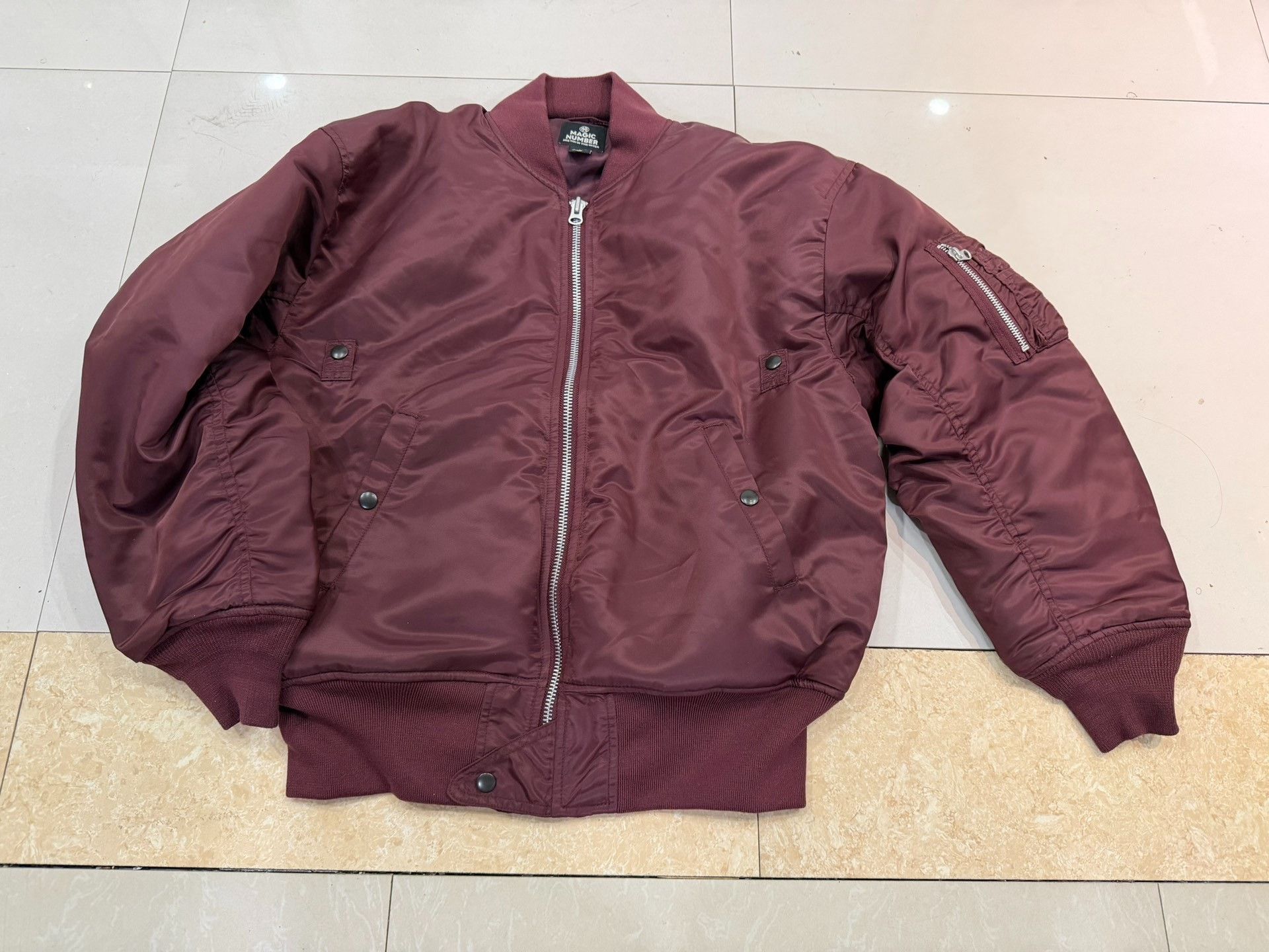 Numbers Magic Number MA1 3M Thinsulate Flight Jacket Size US M / EU 48-50 / 2 - 3 Thumbnail