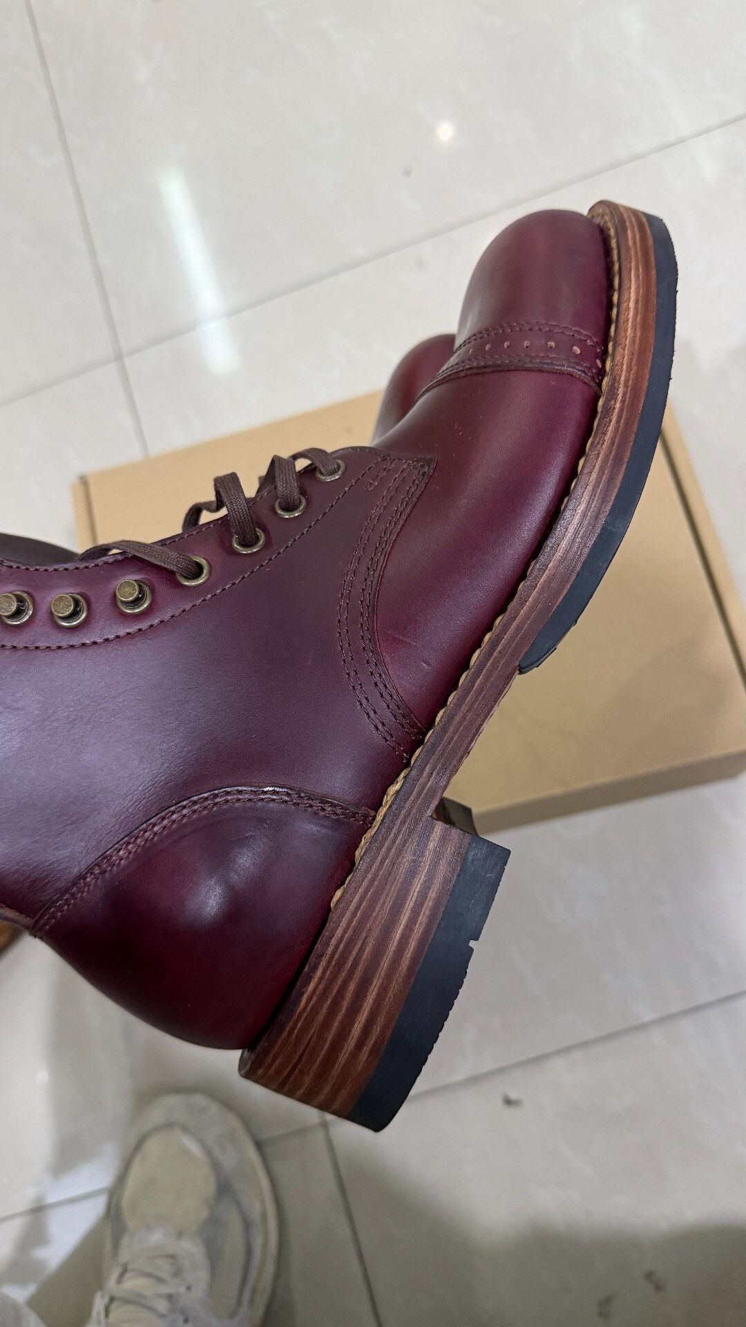 Julian Zigerli Julianboots Paratrooper Fashion Work Boots Size US 8.5 / EU 41-42 - 6 Thumbnail