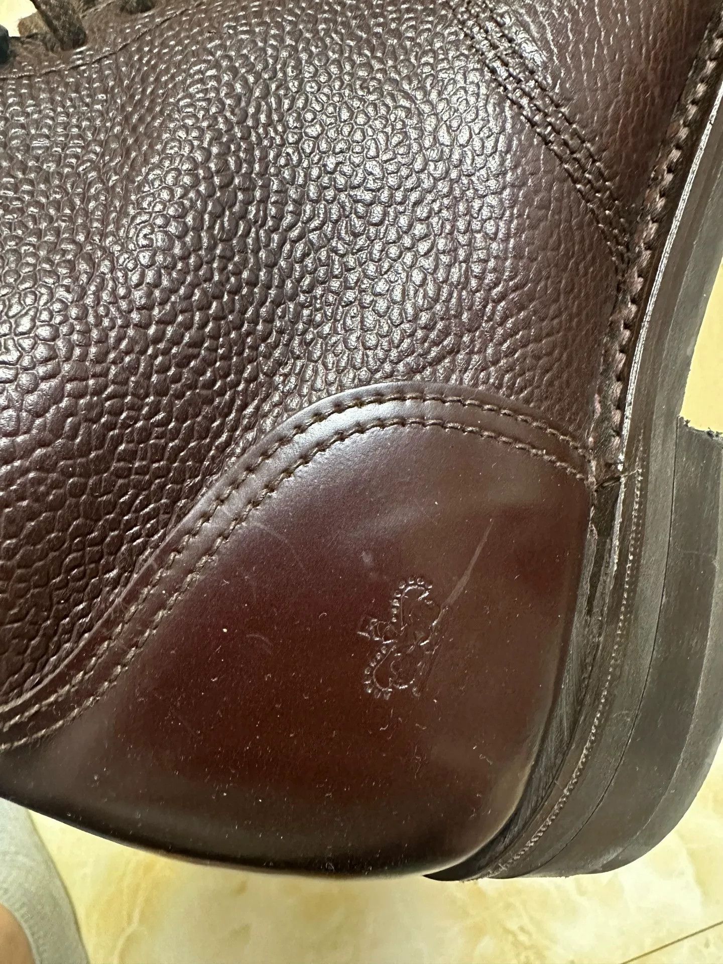 Sanders Sanders Leather Formal Lace-up Derby Shoes Size US 8 / EU 41 - 3 Thumbnail