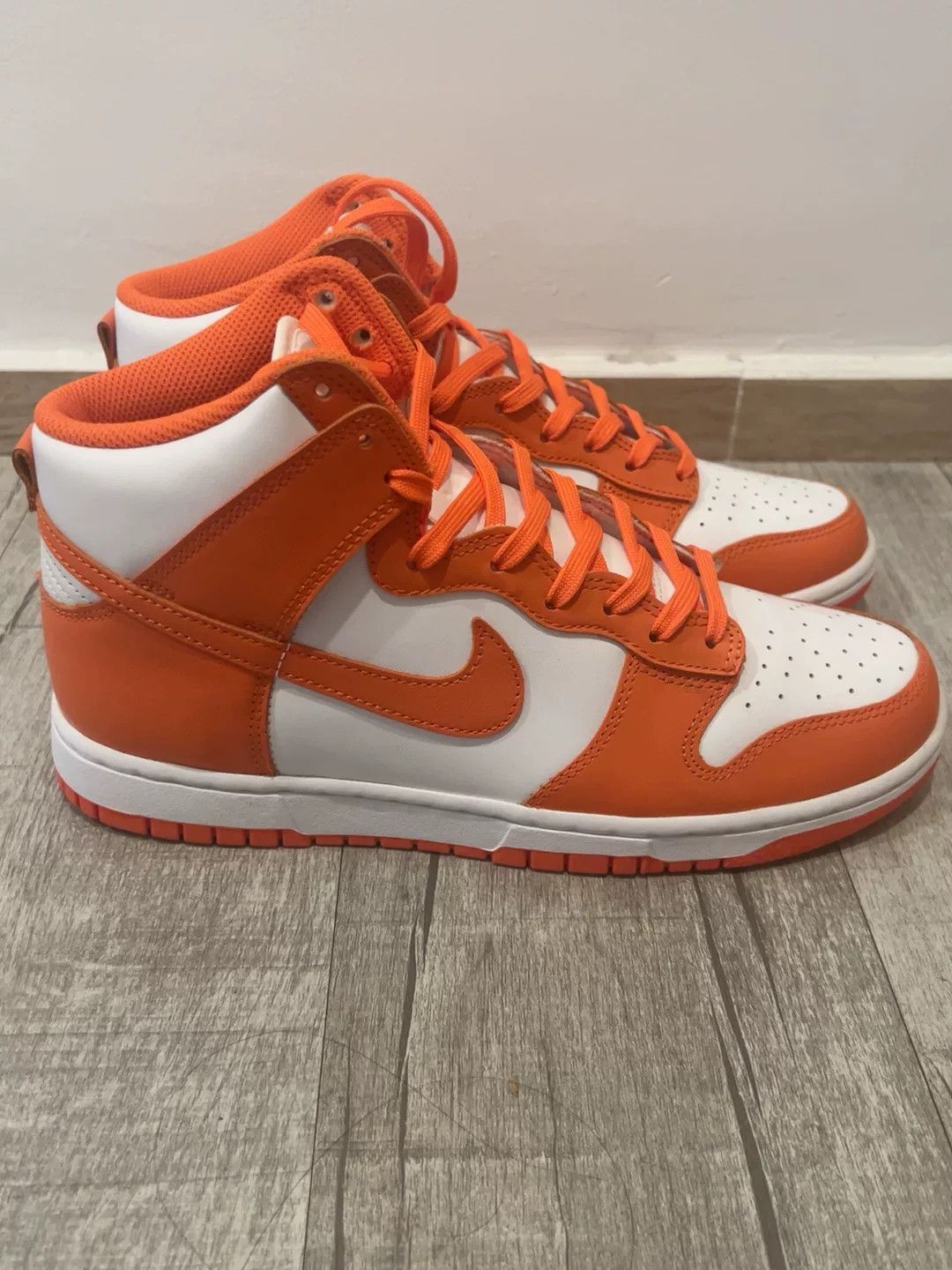 Nike Nike Dunk Retro Orange Blaze High Top Men's Size US 9 / EU 42 - 2 Thumbnail