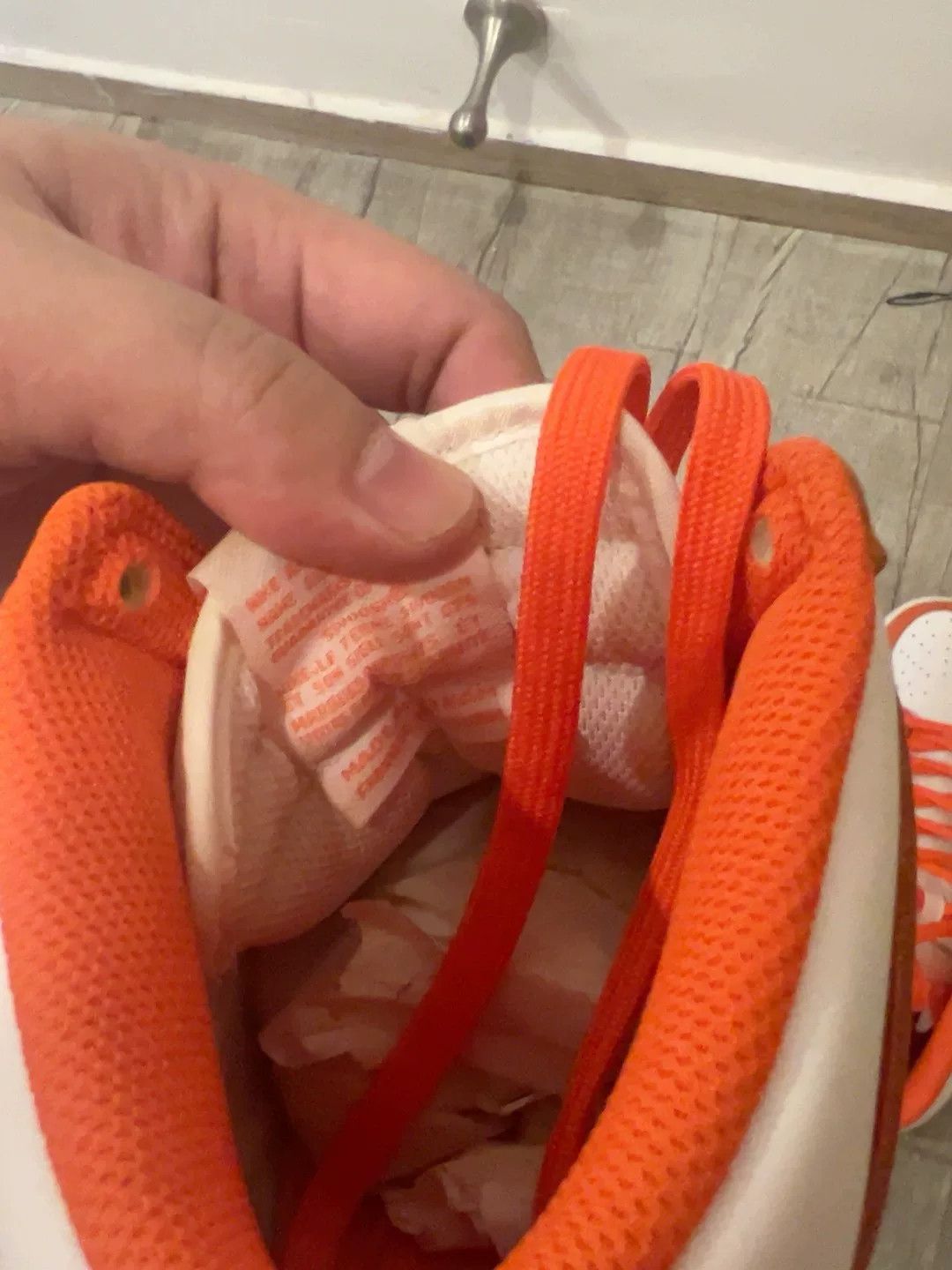 Nike Nike Dunk Retro Orange Blaze High Top Men's Size US 9 / EU 42 - 5 Thumbnail