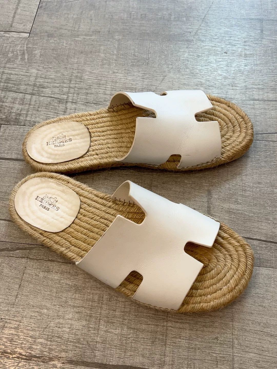 Hermes Hermes Men's Antigua Espadrille Sandal Size US 8 / EU 41 - 3 Thumbnail