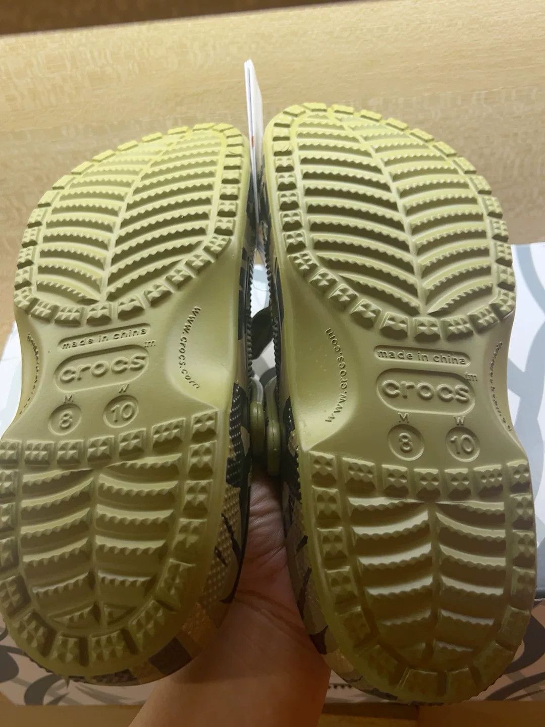 Crocs CLOT x ALIANENGR x CROSS Green Thorn Crocs Size US 8.5 / EU 41-42 - 2 Thumbnail