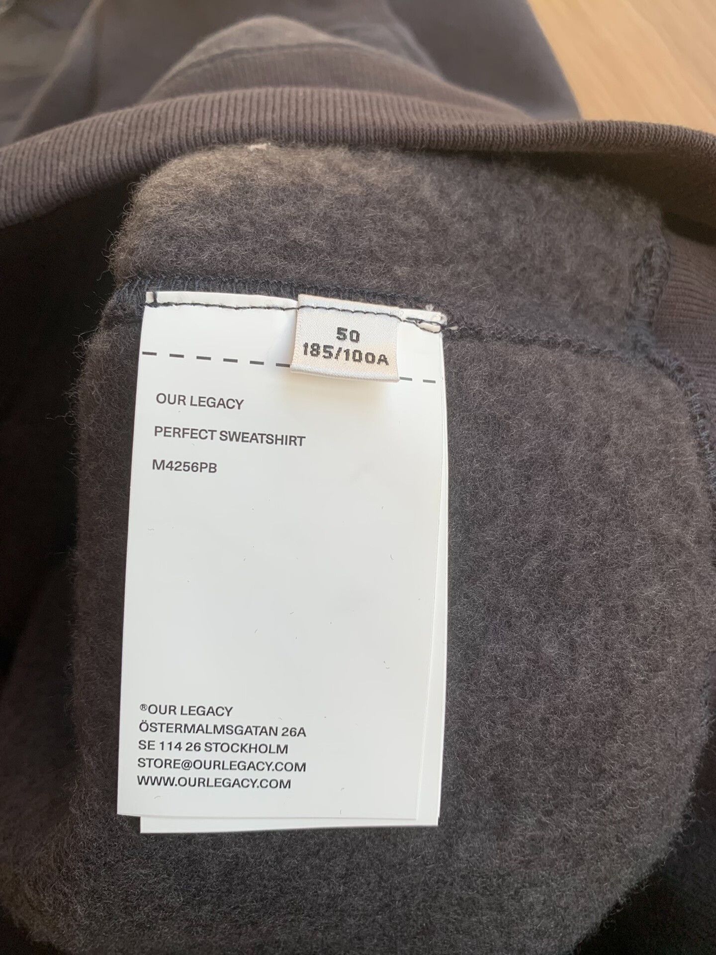 Our Legacy OUR LEGACY Perfect Ribbed Crewneck Sweatshirt Size US M / EU 48-50 / 2 - 6 Thumbnail