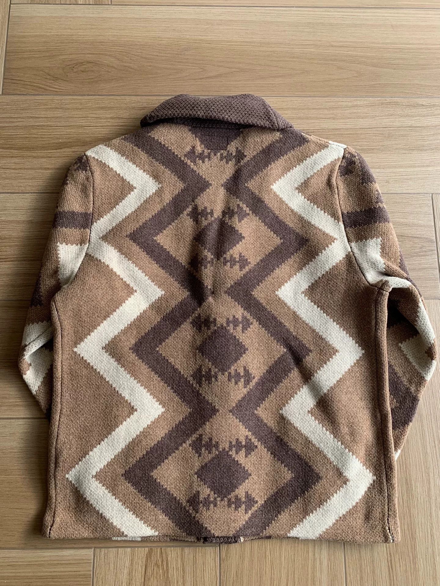 Mt. RAINIER DESIGN MT.ROBSON Southwest Wool Cardigan Size US XXL / EU 58 / 5 - 2 Thumbnail