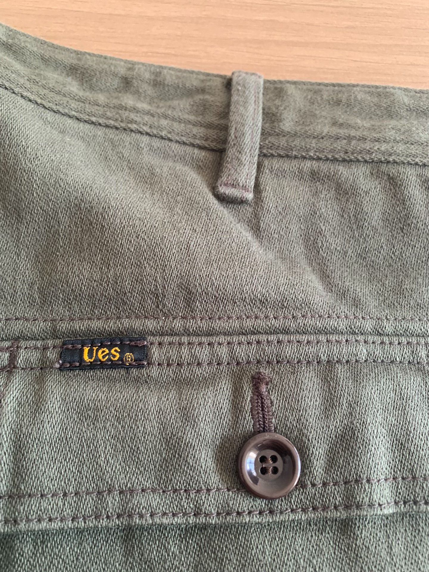 UES Japan UES Zimbabwe Cotton Straight Casual Pants Size US 34 / EU 50 - 3 Thumbnail