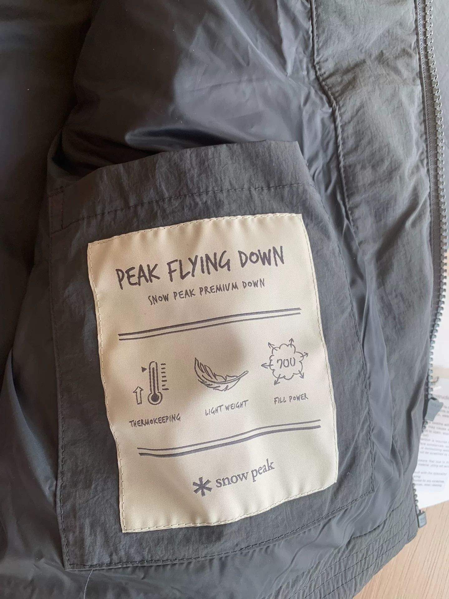 Snow Peak Snow Peak Men's Round Collar Down Jacket Size US XXL / EU 58 / 5 - 5 Thumbnail