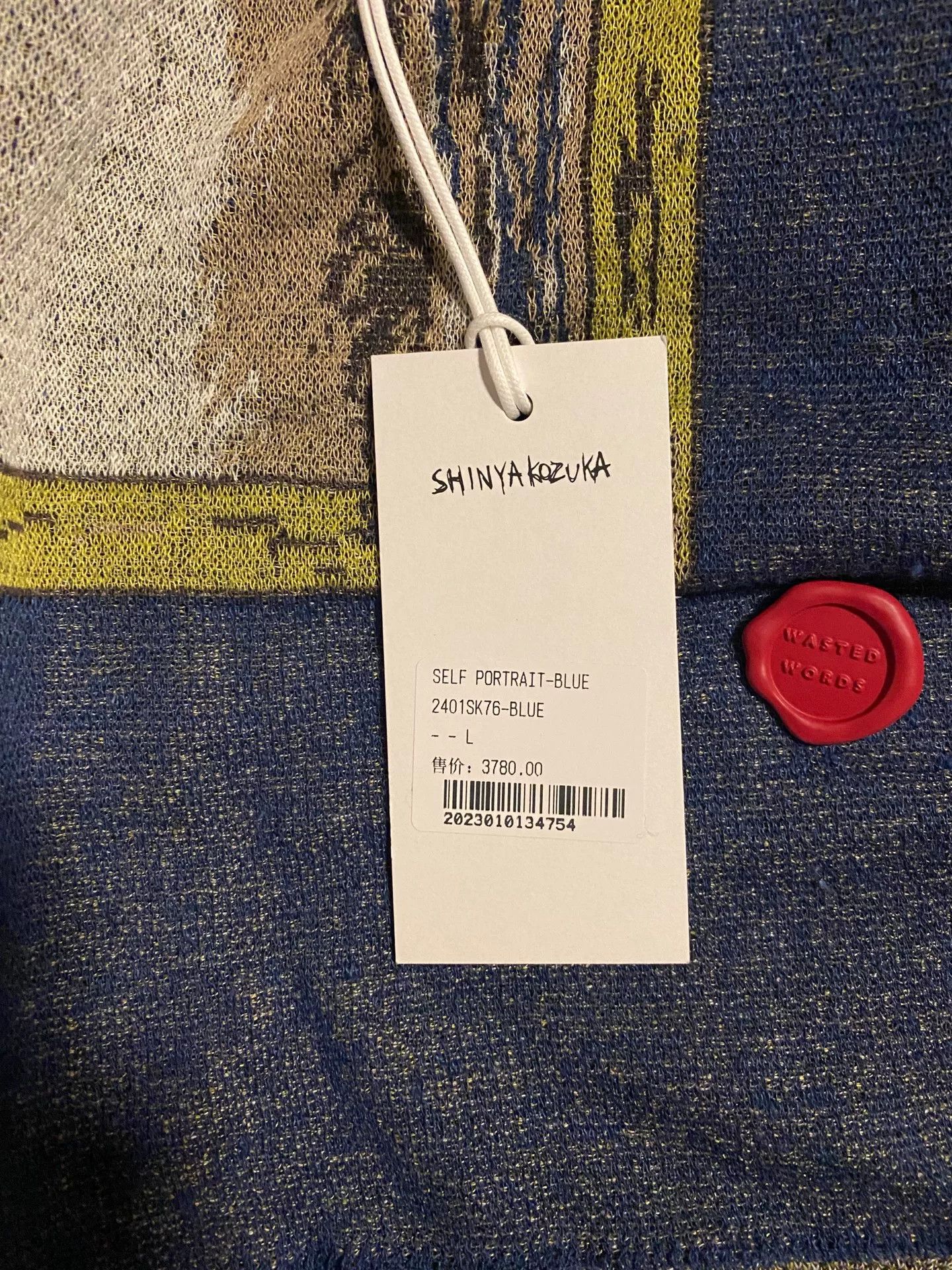 SHINYAKOZUKA Shinyakozuka 24ss Shiba Inu Portrait Pullover Size US L / EU 52-54 / 3 - 4 Thumbnail
