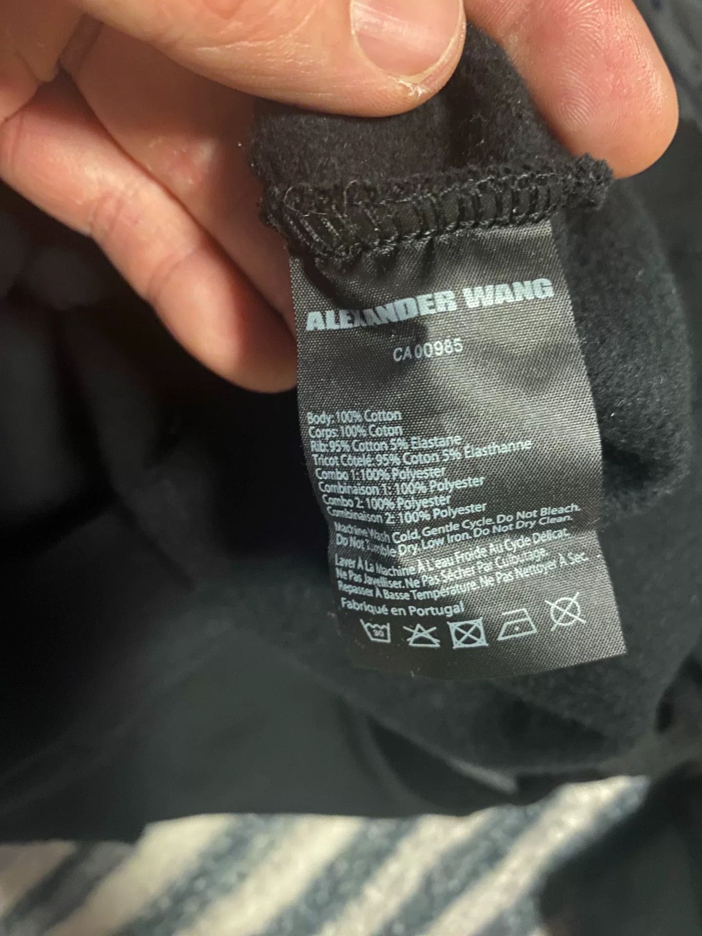 Alexander Wang Alexander Wang Fake Two-Piece Hoodie Size US L / EU 52-54 / 3 - 6 Thumbnail