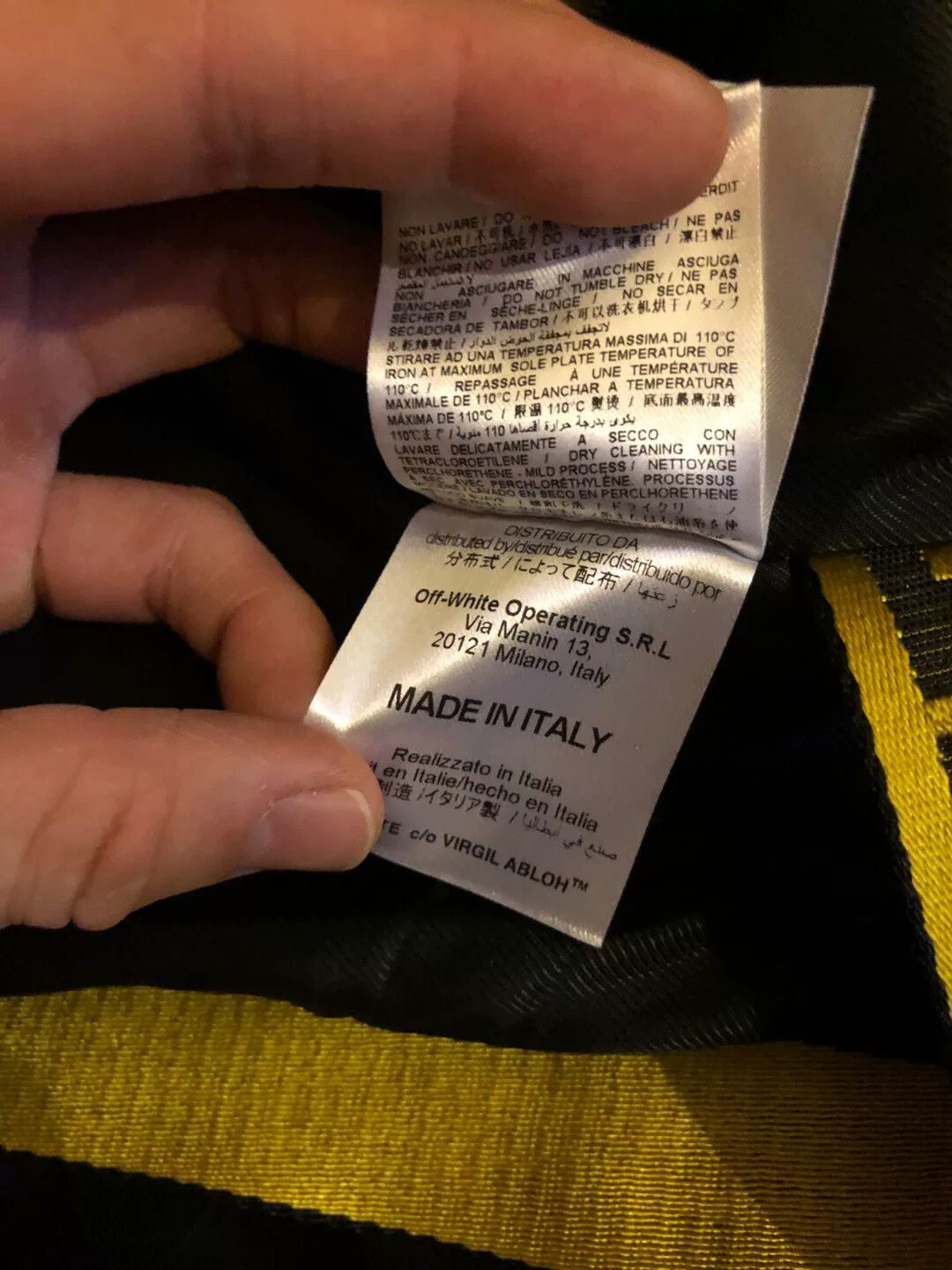 Off-White Off-White Flight Cotton Jacket Size US M / EU 48-50 / 2 - 7 Thumbnail