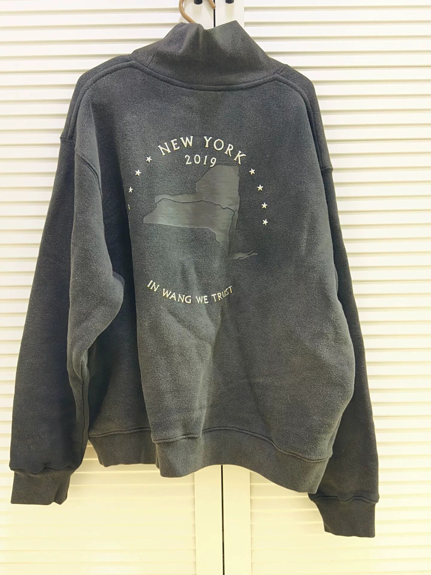Alexander Wang Alexander Wang Distressed Gray Turtleneck Sweater Size US L / EU 52-54 / 3 - 2 Thumbnail