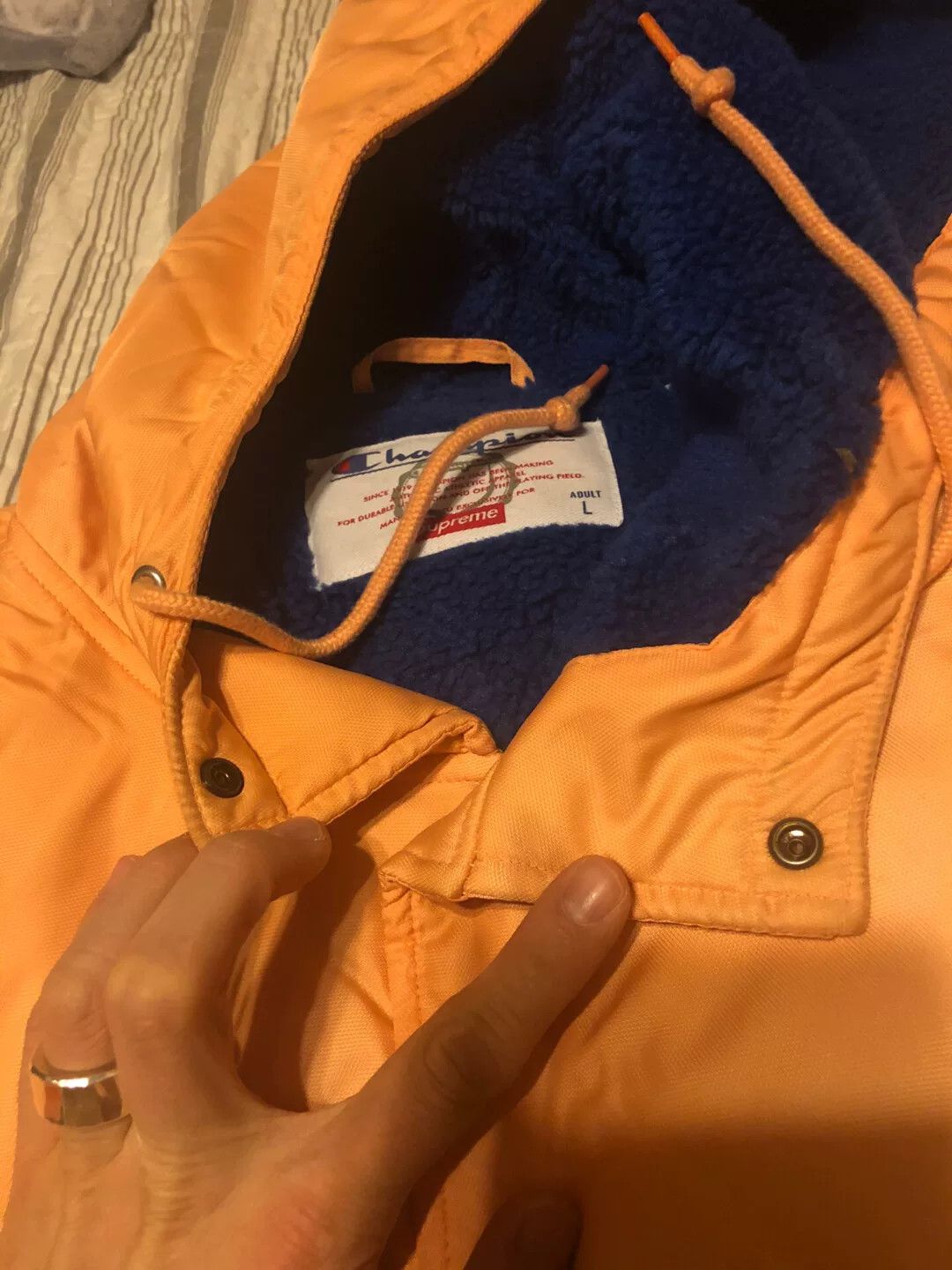 Supreme Supreme x Champion 16FW Stadium Parka Size US L / EU 52-54 / 3 - 3 Thumbnail