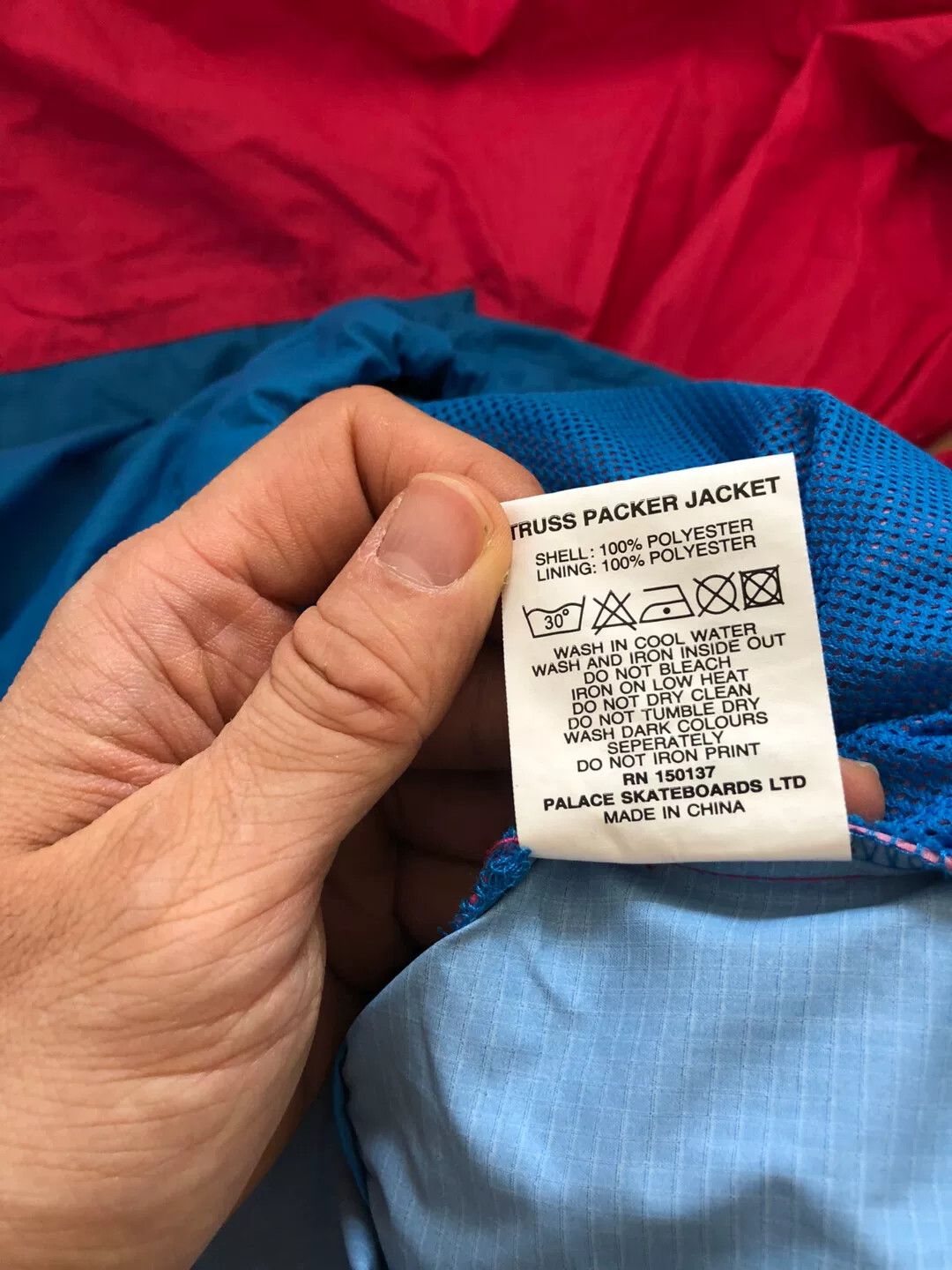 Palace Palace Colorblock Collapsible Jacket Size US L / EU 52-54 / 3 - 5 Thumbnail