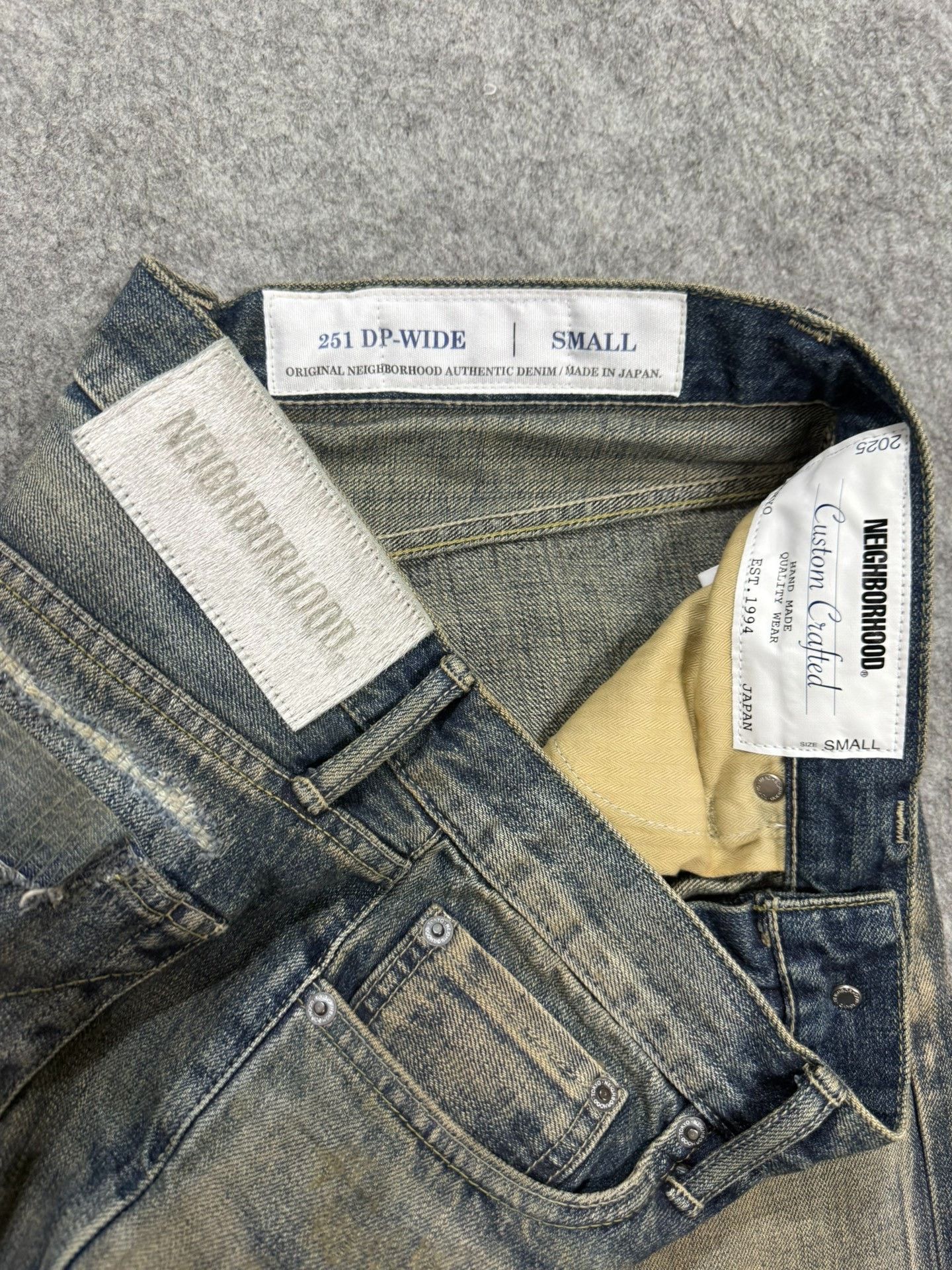 Neighborhood Neighborhood SAVAGEDENIM DP WIDE Pants Size US 32 / EU 48 - 4 Thumbnail