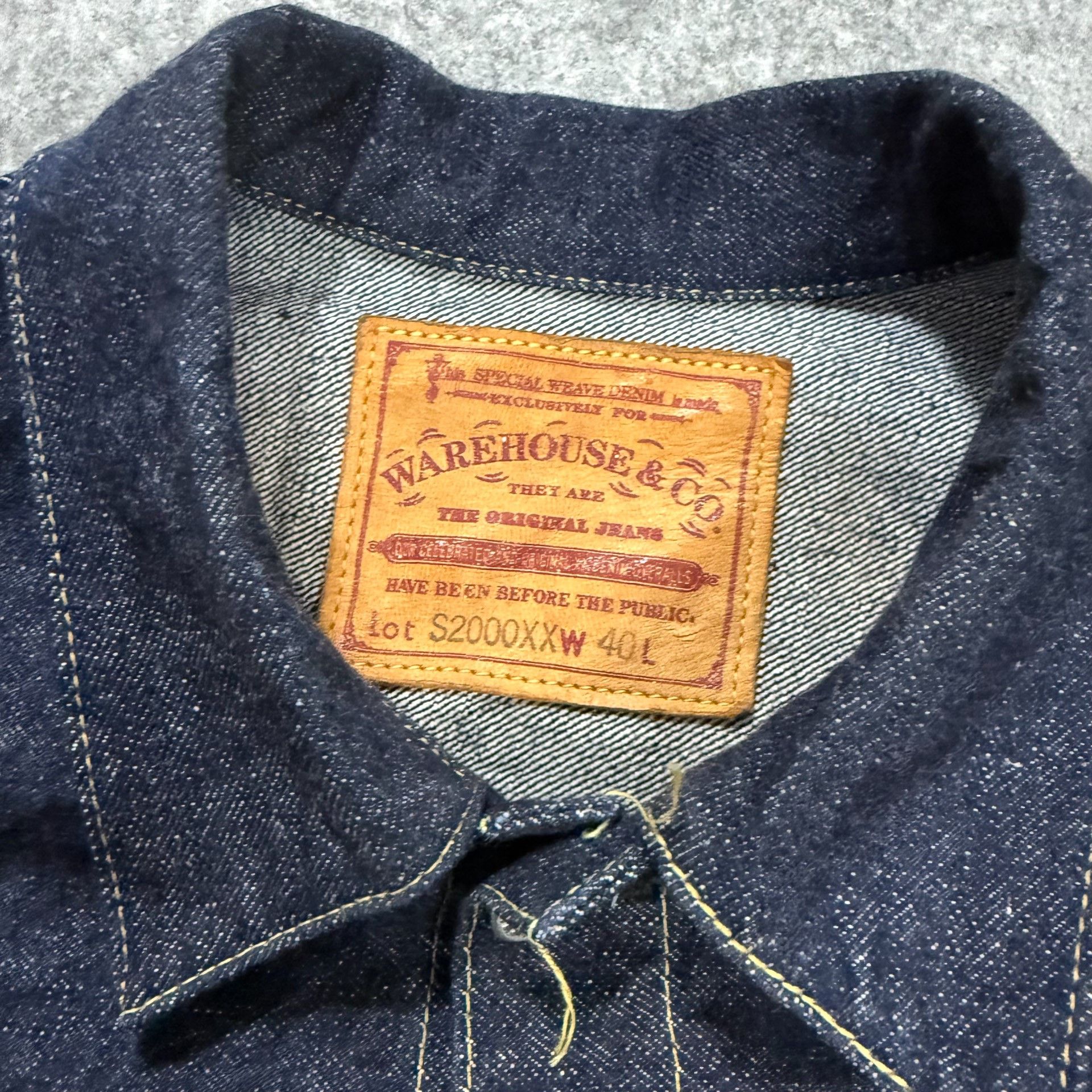 Warehouse & Co. Warehouse S2000XX Denim Jacket Size US XXS / EU 40 - 5 Thumbnail