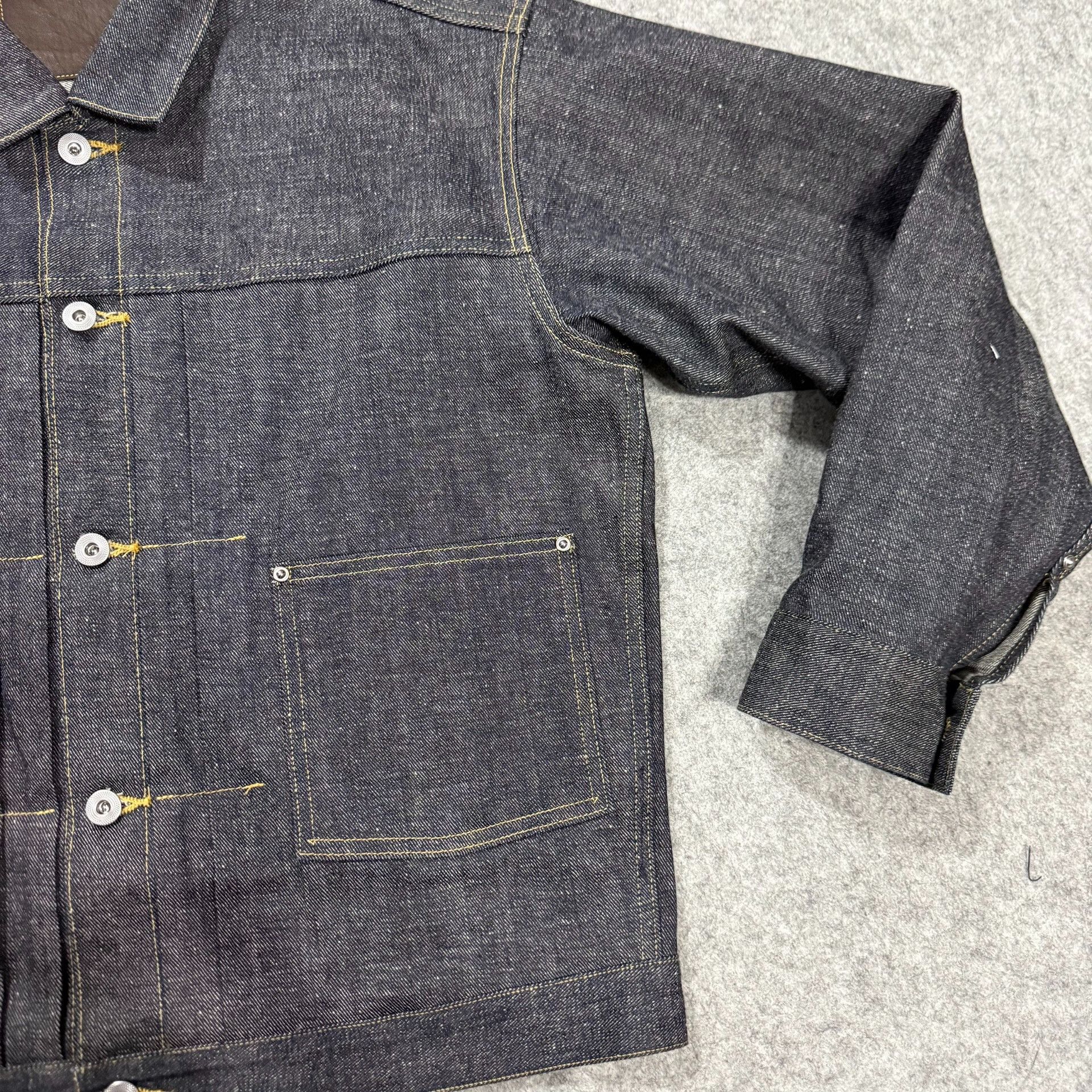 Taiga Takahashi T.T Taiga Takahashi 703 Denim Jacket Size US XXS / EU 40 - 3 Thumbnail