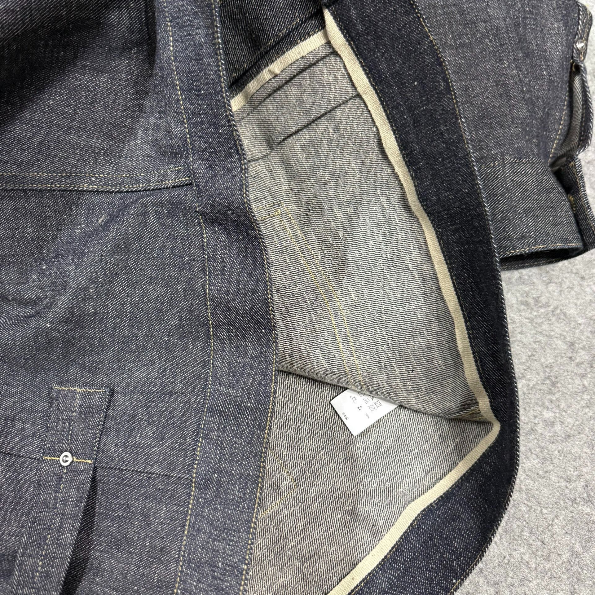 Taiga Takahashi T.T Taiga Takahashi 703 Denim Jacket Size US XXS / EU 40 - 5 Thumbnail