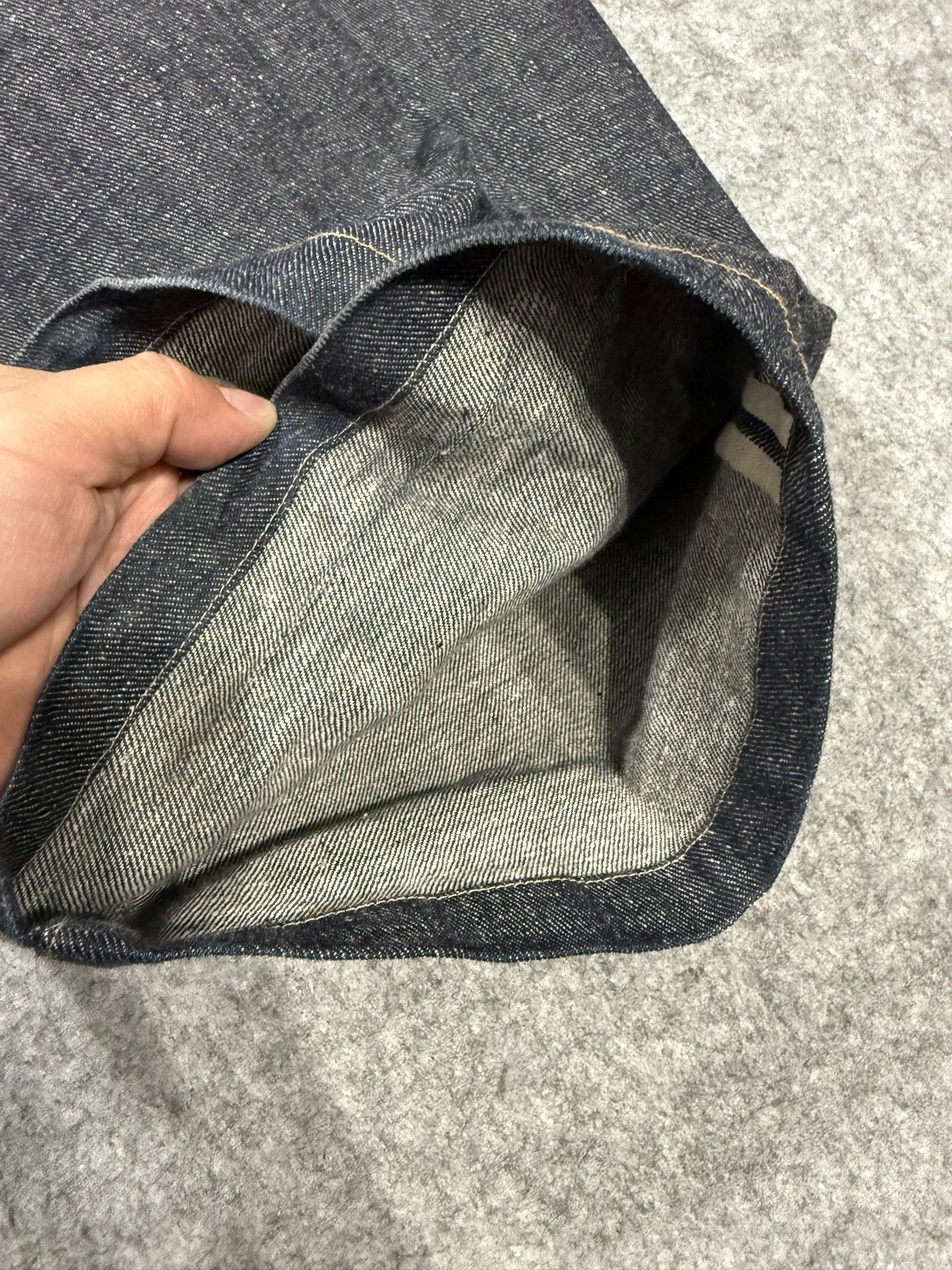 Taiga Takahashi T.T Taiga Takahashi 704 Raw Denim Jeans Size US 30 / EU 46 - 9 Thumbnail
