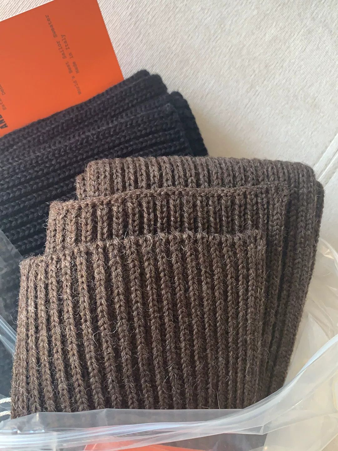 Andersen Andersen Andersen-Andersen Wool Scarf Size ONE SIZE - 4 Thumbnail