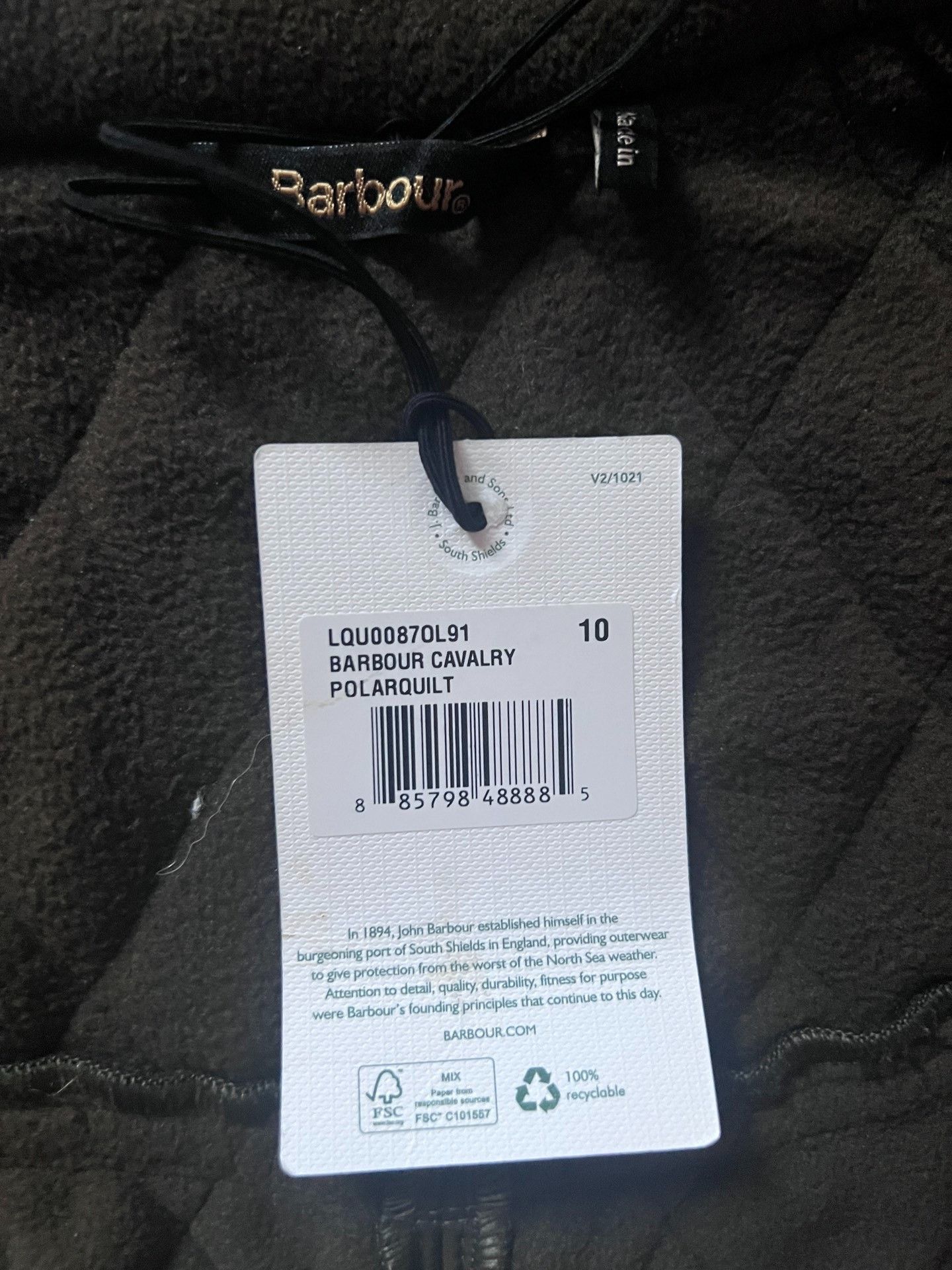 Barbour Barbour Cavalry Polarquilt Women's Jacket Size S / US 4 / IT 40 - 4 Thumbnail
