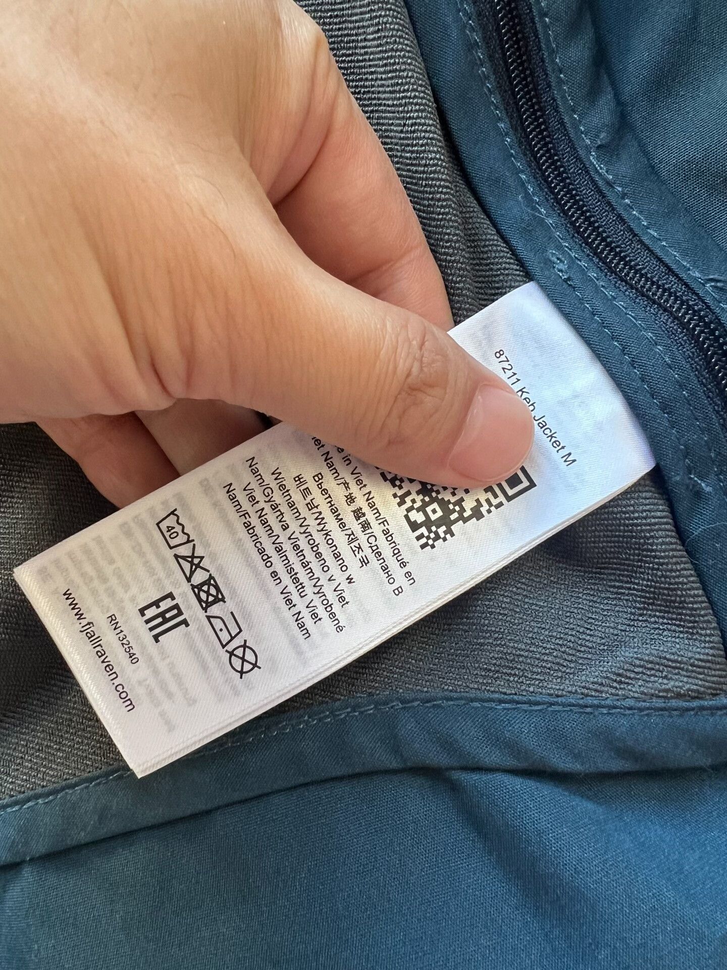 Fjallraven Fjallraven Keb Men's Jacket Size US M / EU 48-50 / 2 - 6 Thumbnail