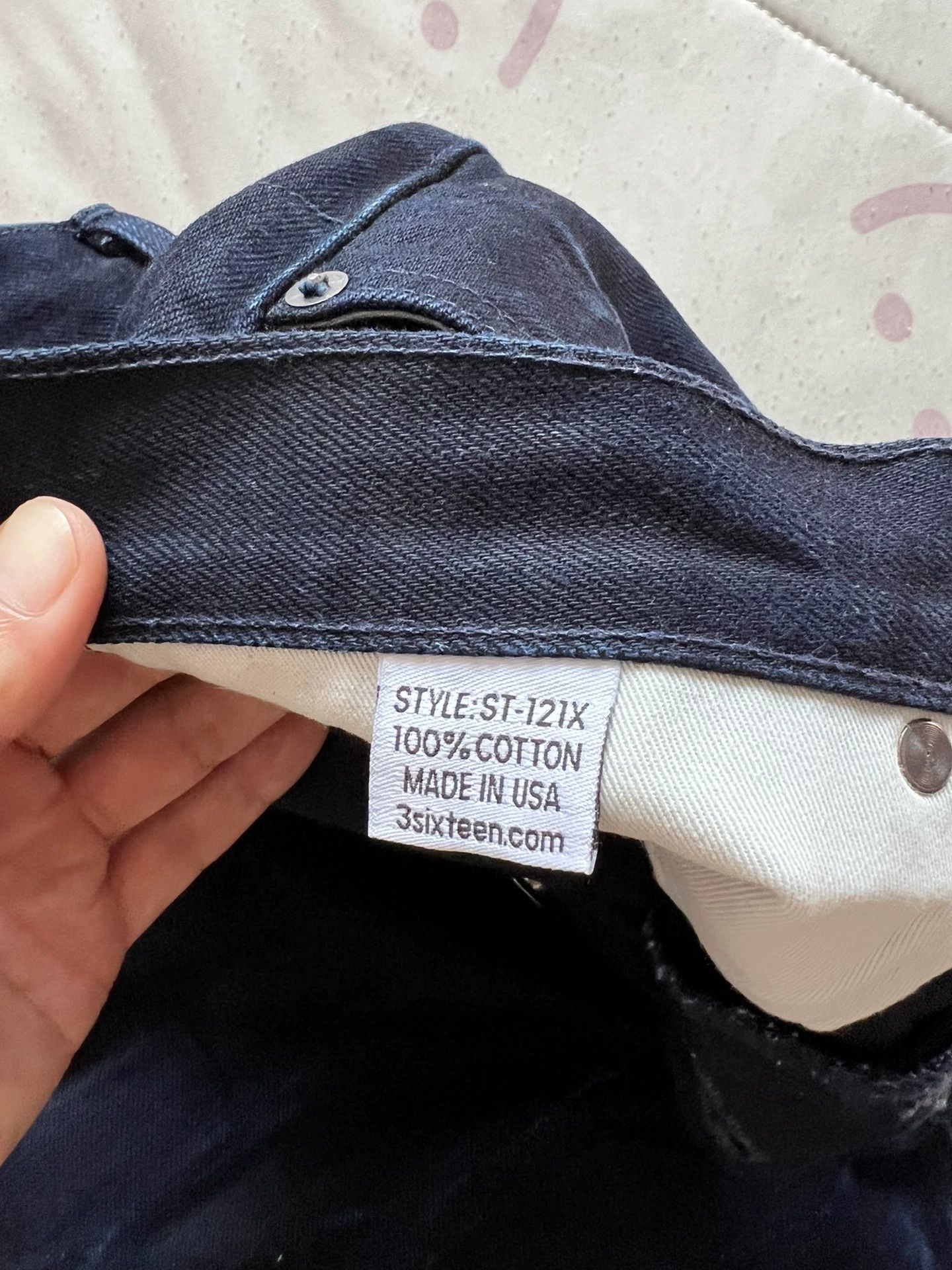 3sixteen 3sixteen ST-121X Denim Jeans W32 Size US 32 / EU 48 - 4 Thumbnail