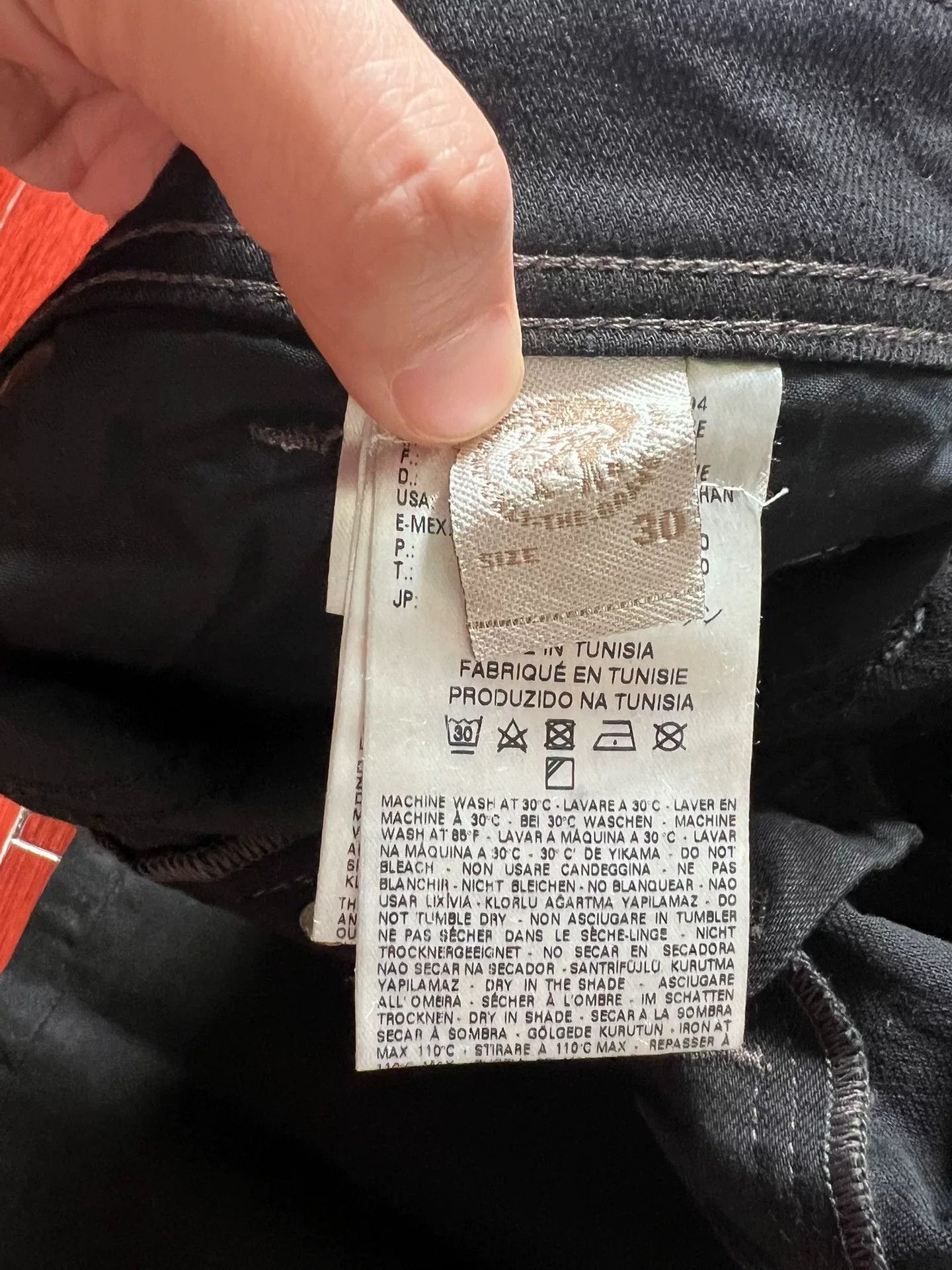 Diesel Diesel WAYKEE Men's Jeans Size US 30 / EU 46 - 8 Thumbnail