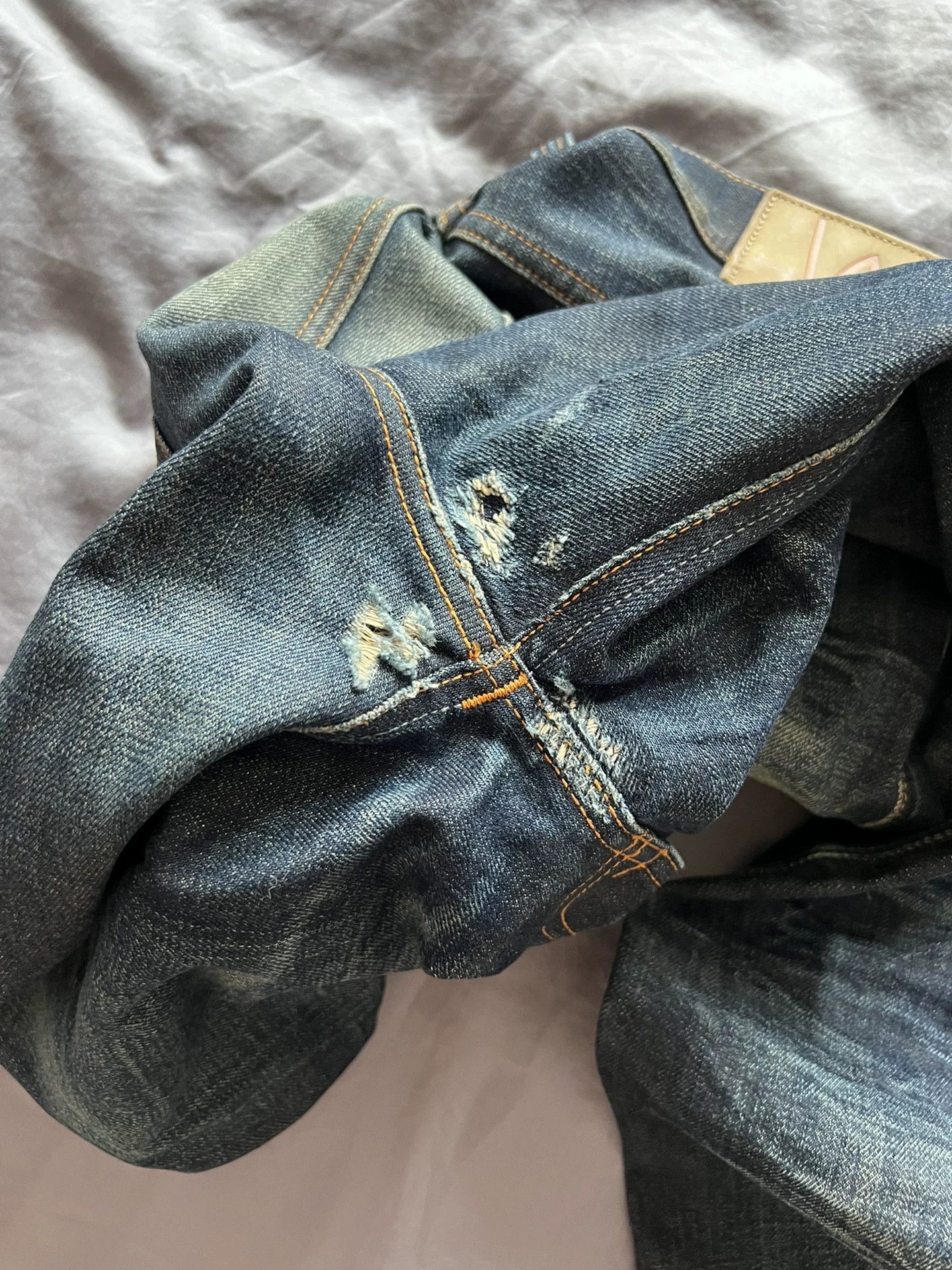 Nudie Jeans Nudie Jeans Grim Tim Oscar Replica W30L32 Size US 30 / EU 46 - 3 Thumbnail