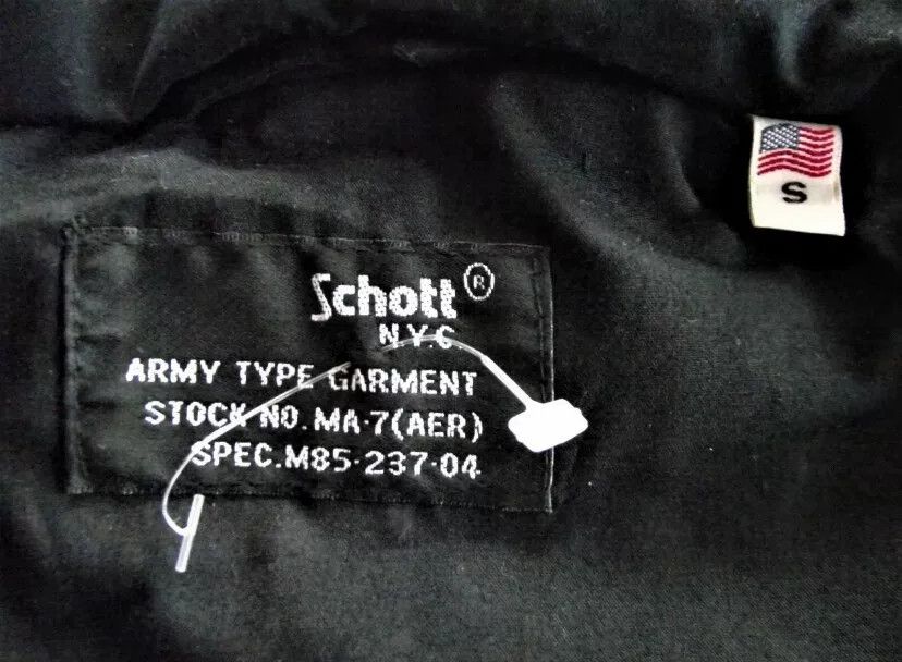 Schott Schott NYC MA-7 Military Functional Jacket Size US S / EU 44-46 / 1 - 6 Thumbnail